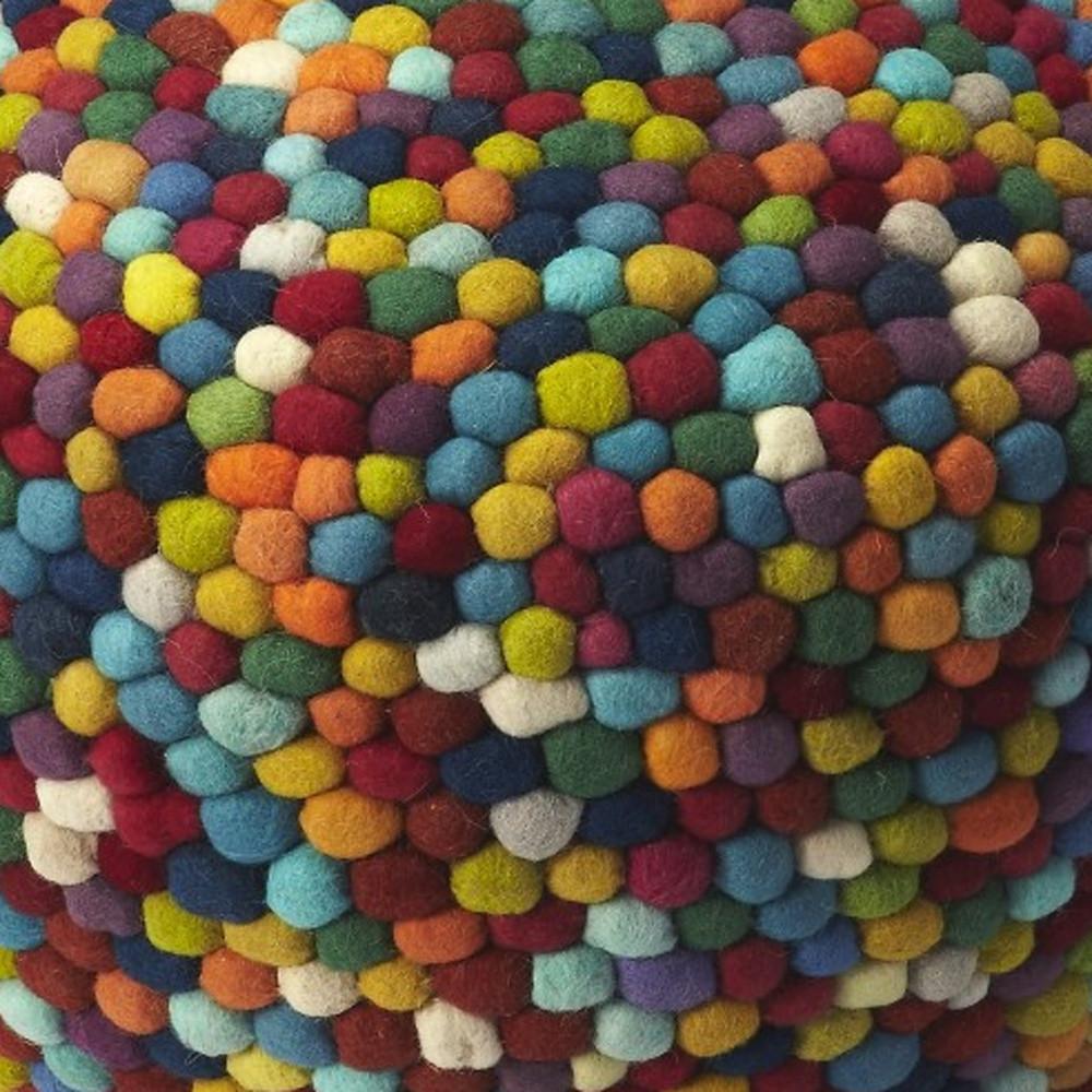 Rainbow Sprinkles Pouf Ottoman