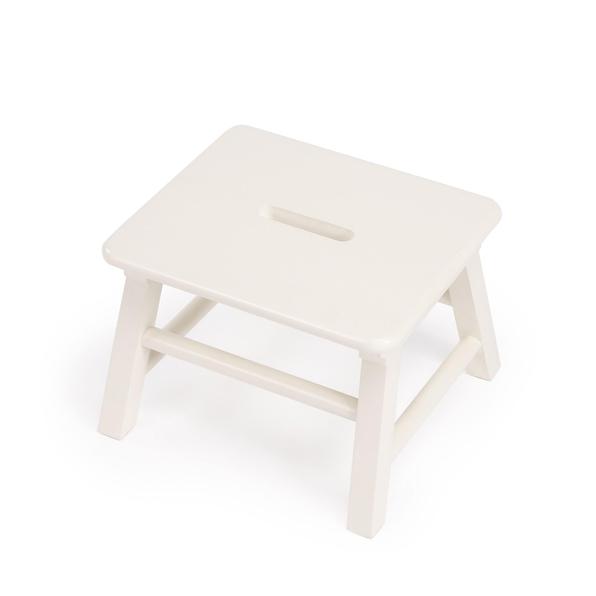 Classic White Step Stool