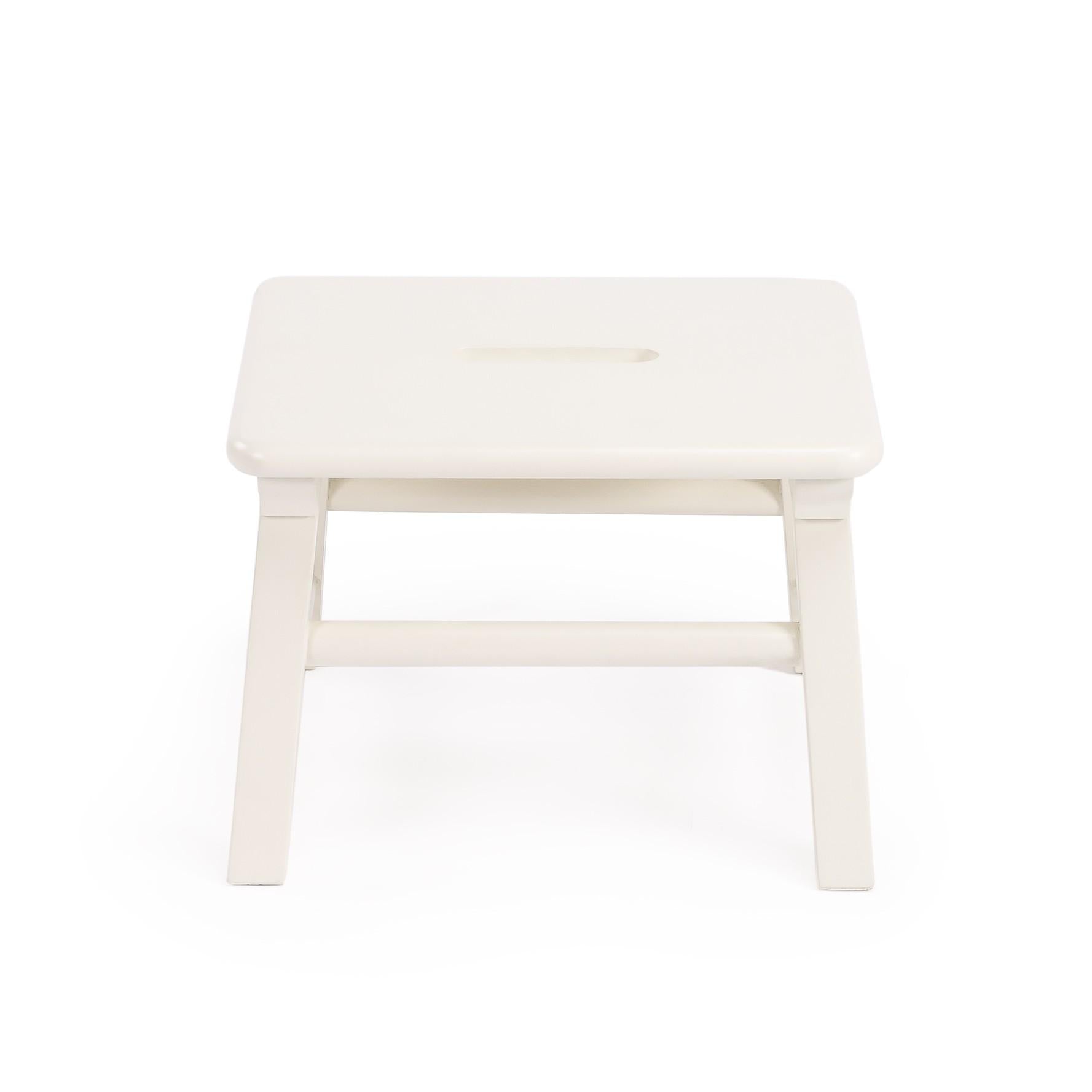 Classic White Step Stool