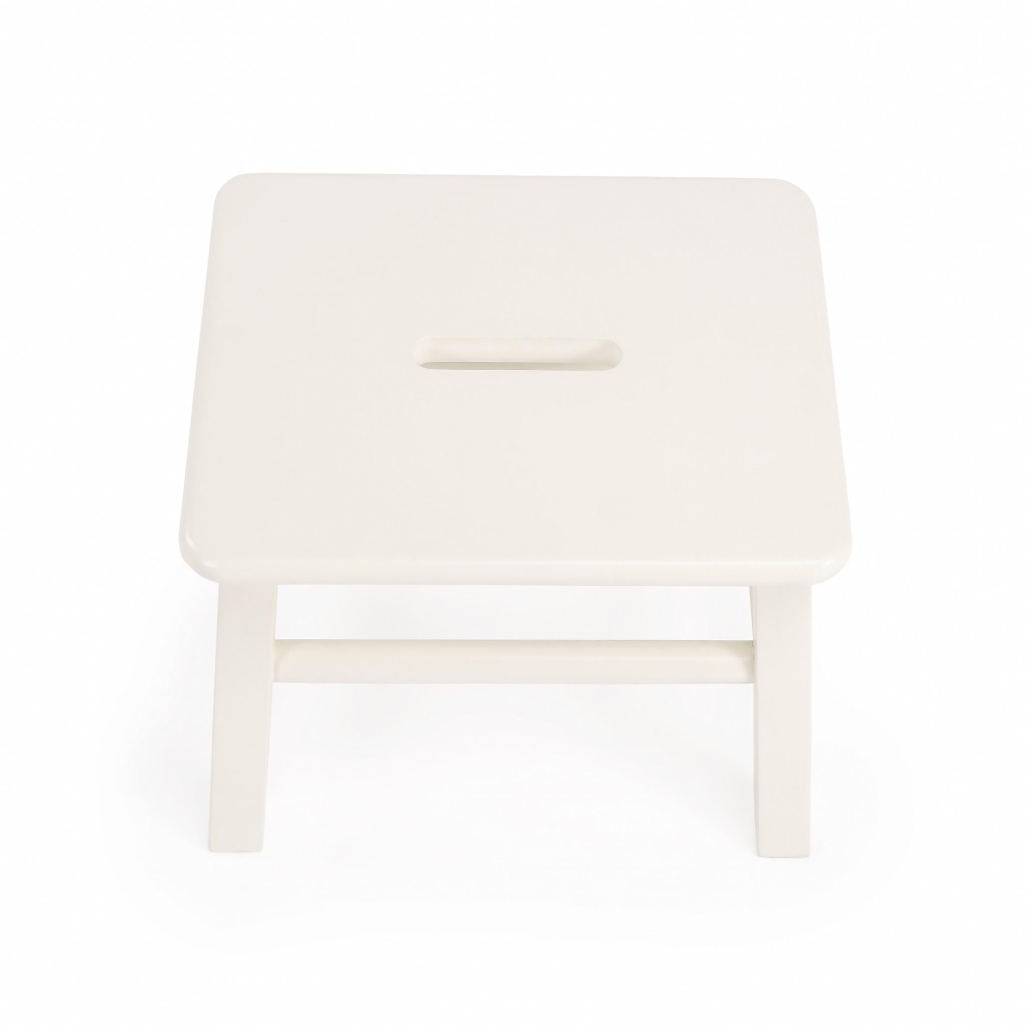 Classic White Step Stool