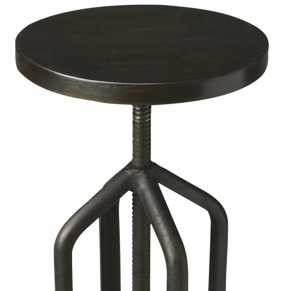 Metalworks Revolving Bar Stool