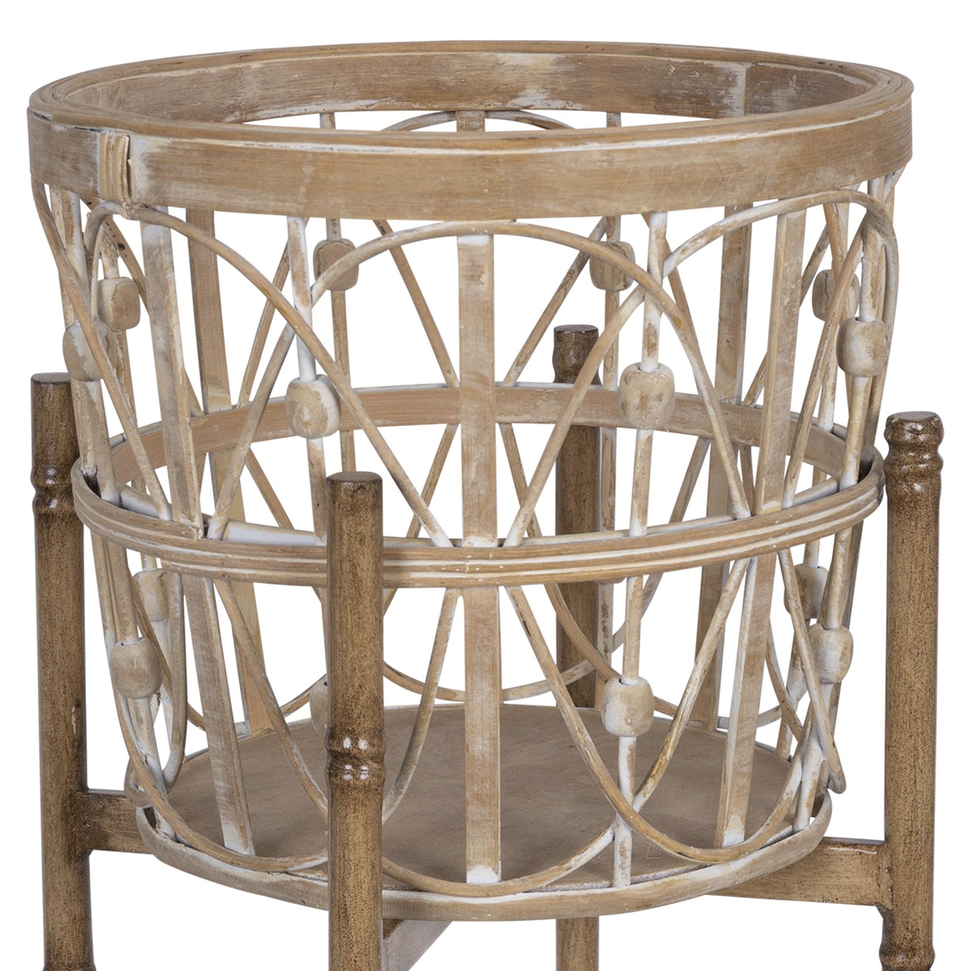 Bohemian Bamboo Plant Stand