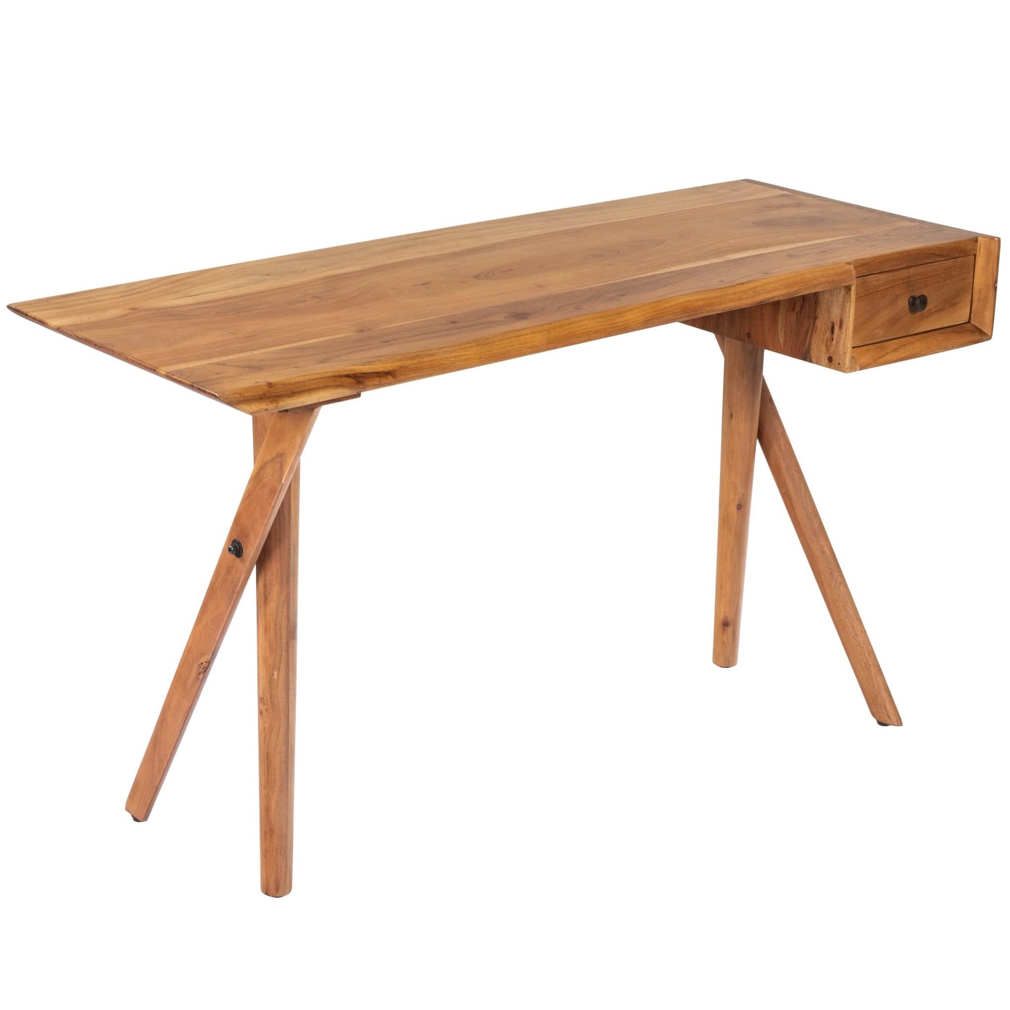 Natural Wooden Desk