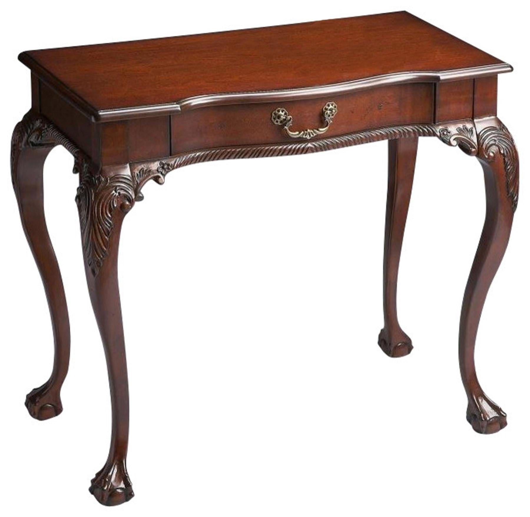 Deep Cherry Writing Desk