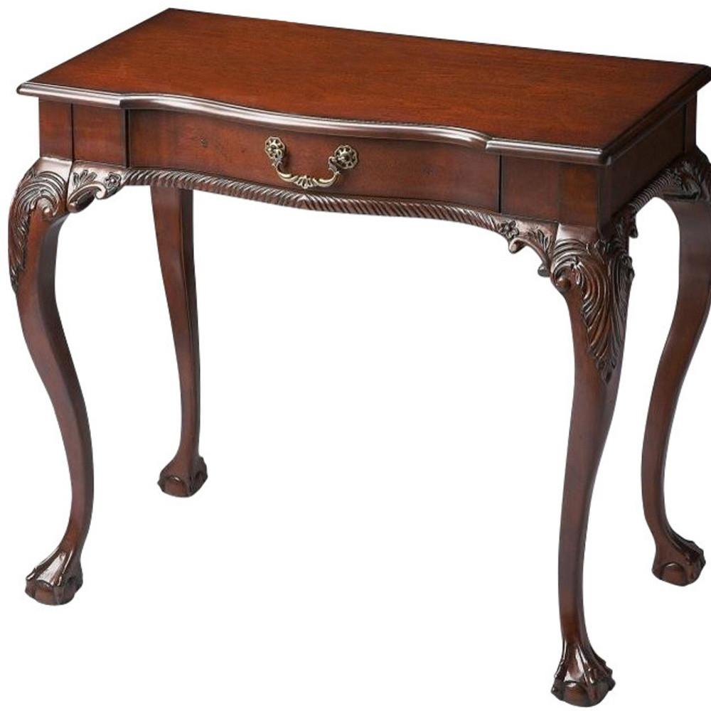 Deep Cherry Writing Desk