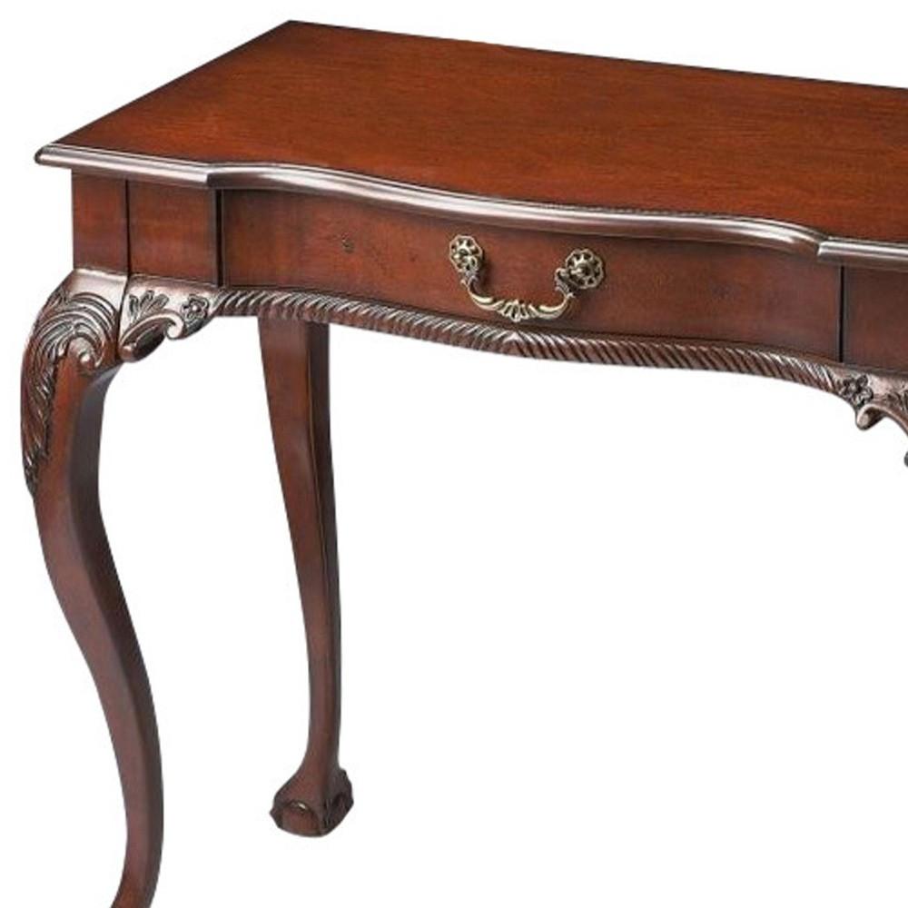 Deep Cherry Writing Desk