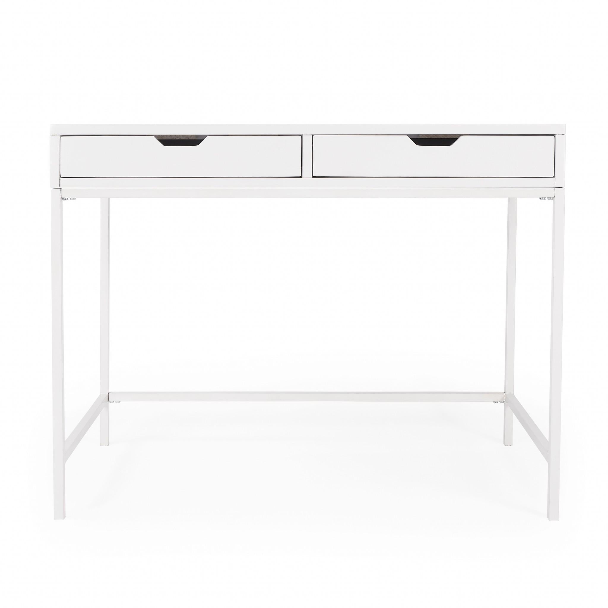 Modern Glossy White Desk