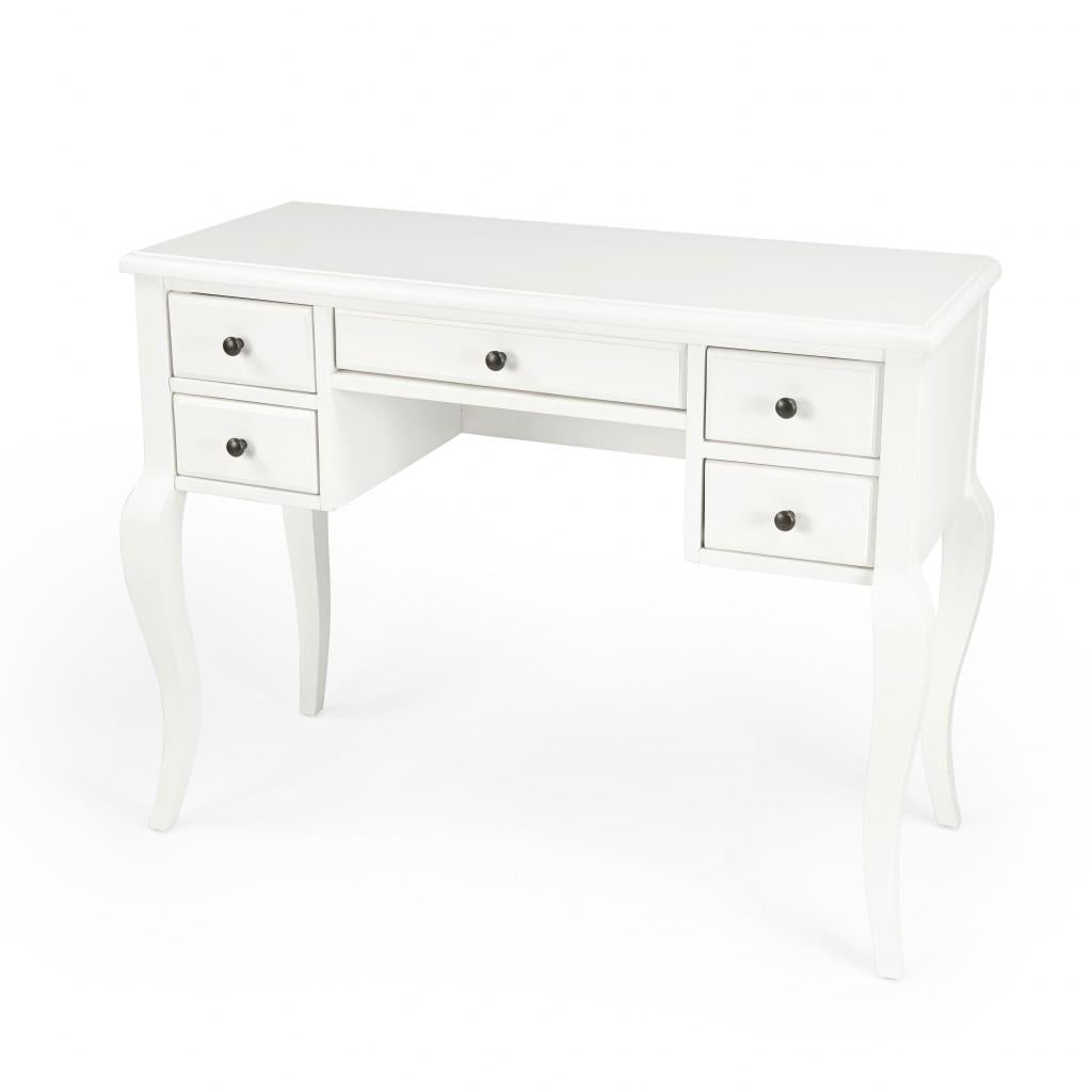 Cottage White Writing Desk