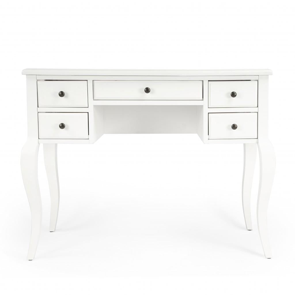 Cottage White Writing Desk