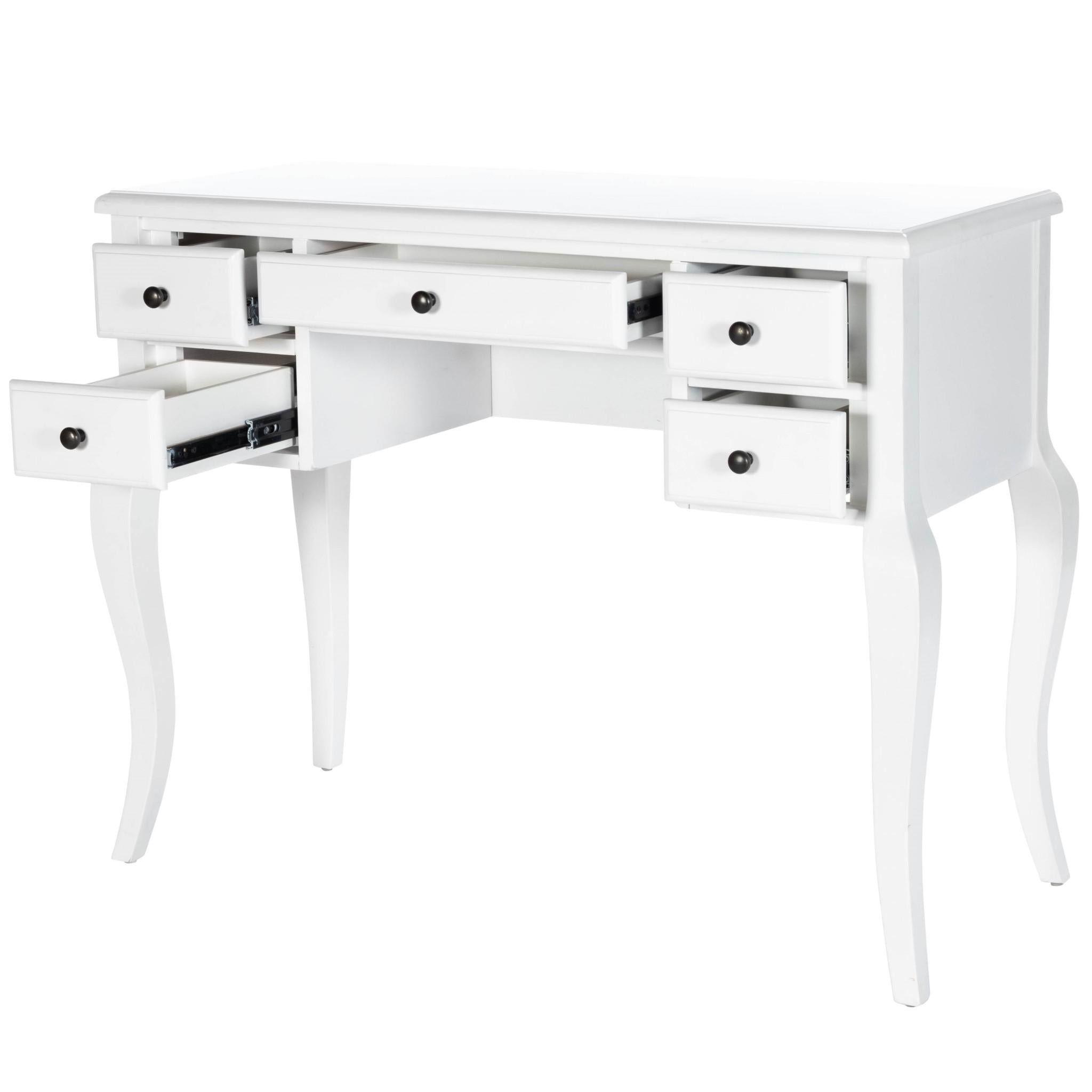 Cottage White Writing Desk