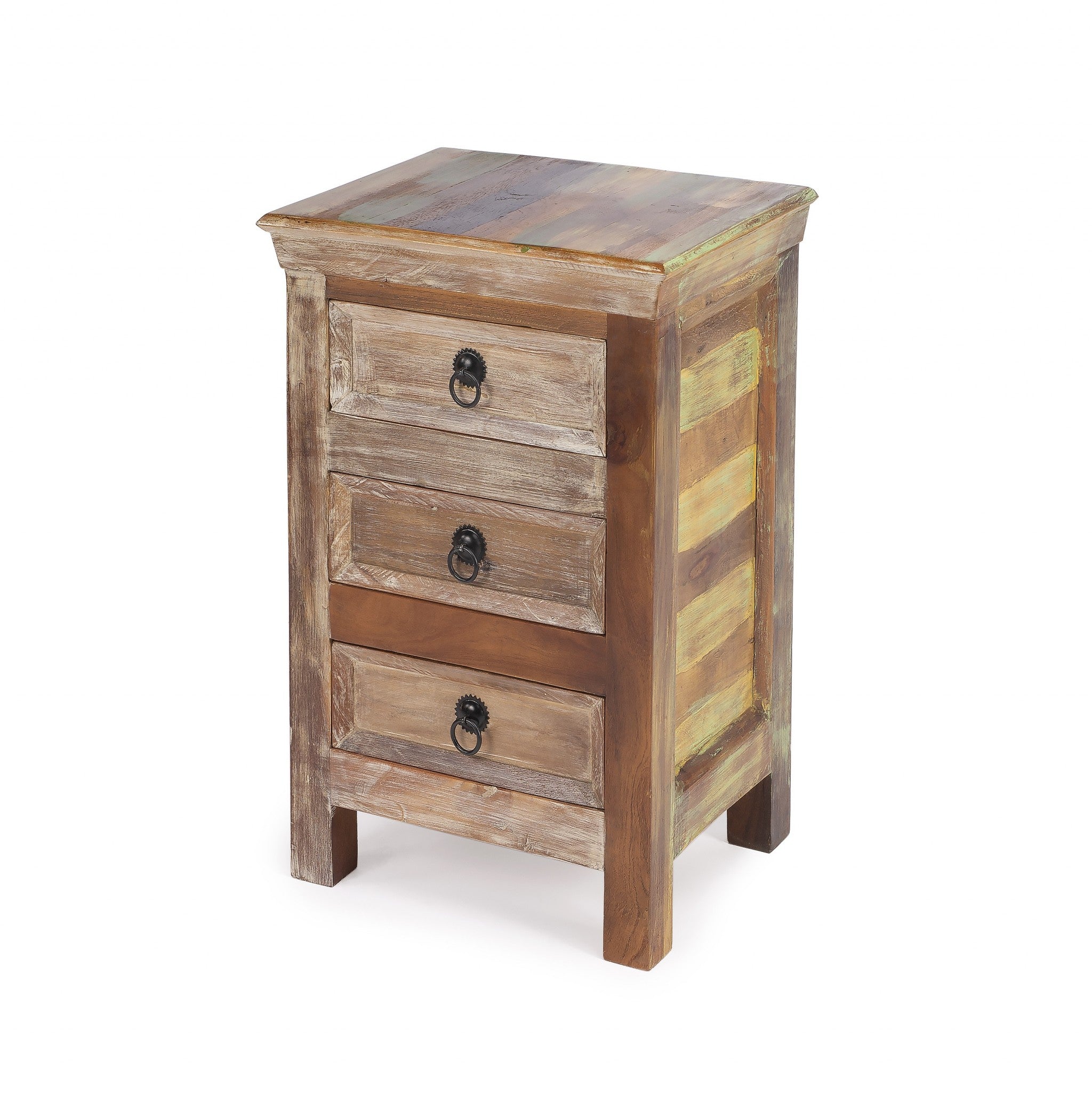 Modern Rustic Three Drawer Accent Chest
