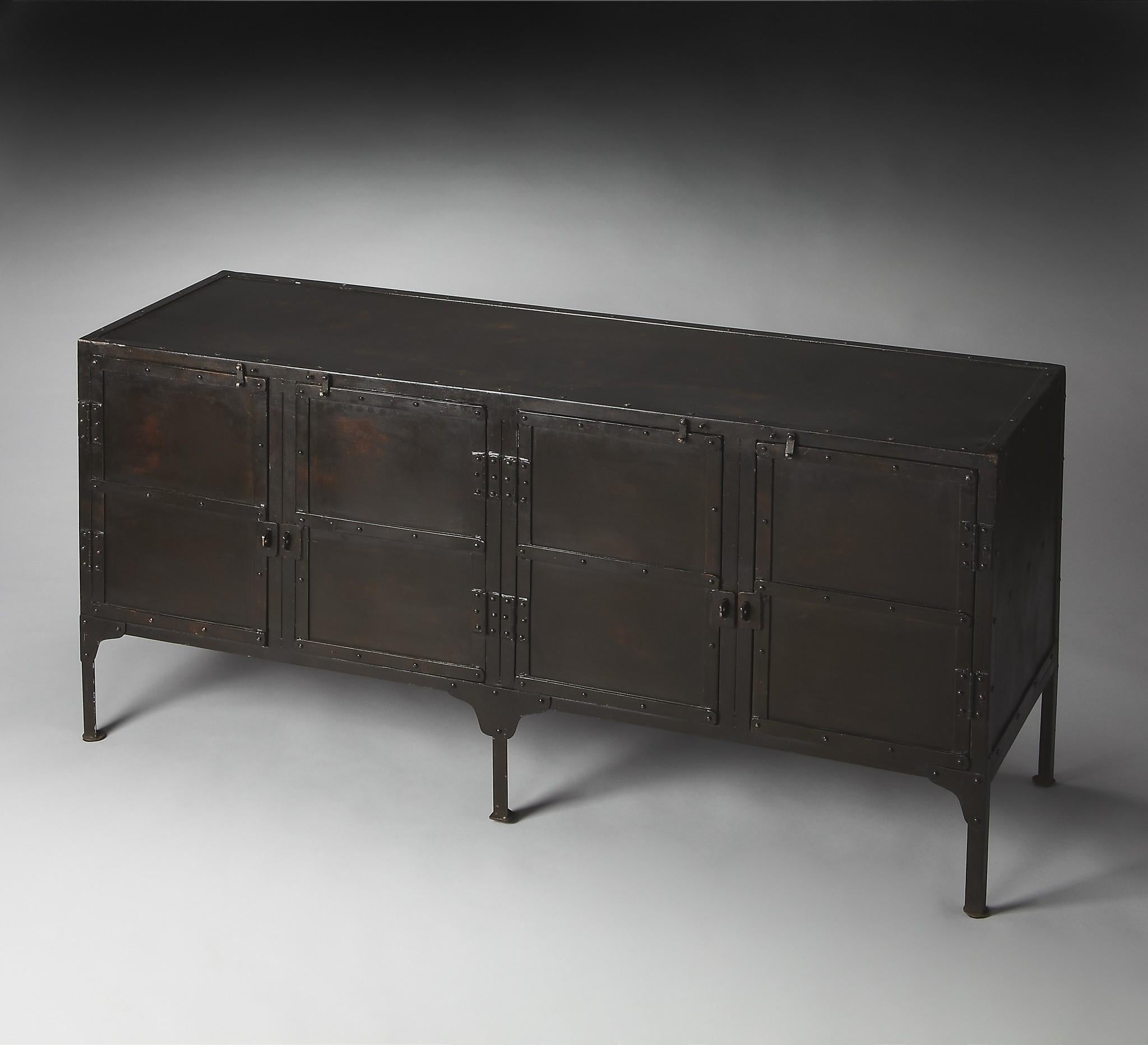 Owen Industrial Chic Console Cabinet