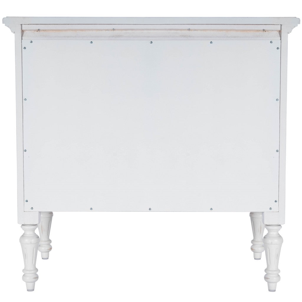 Easterbrook White 4 Drawer Chest