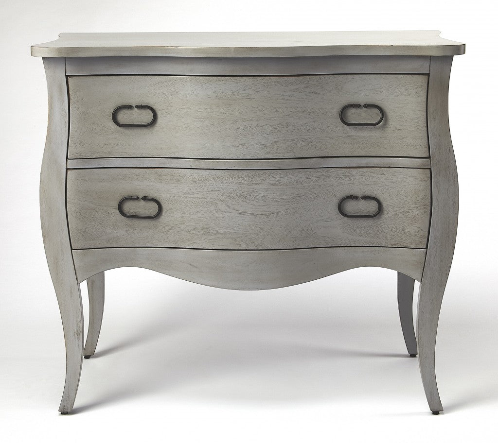 Rochelle Gray 2 Drawer Chest