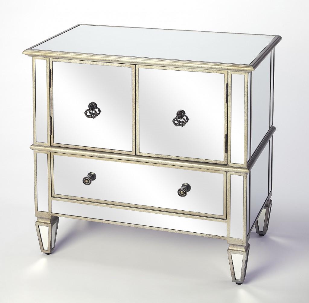 Celeste Mirrored Console Cabinet