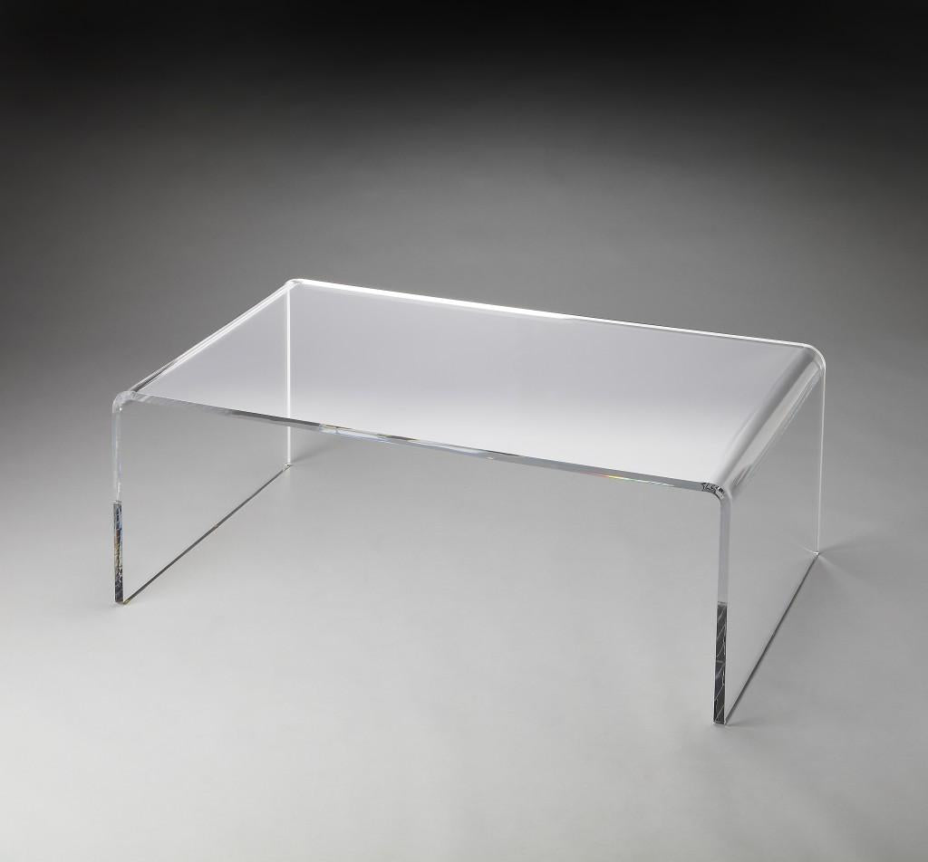 Clear Acrylic Coffee Table