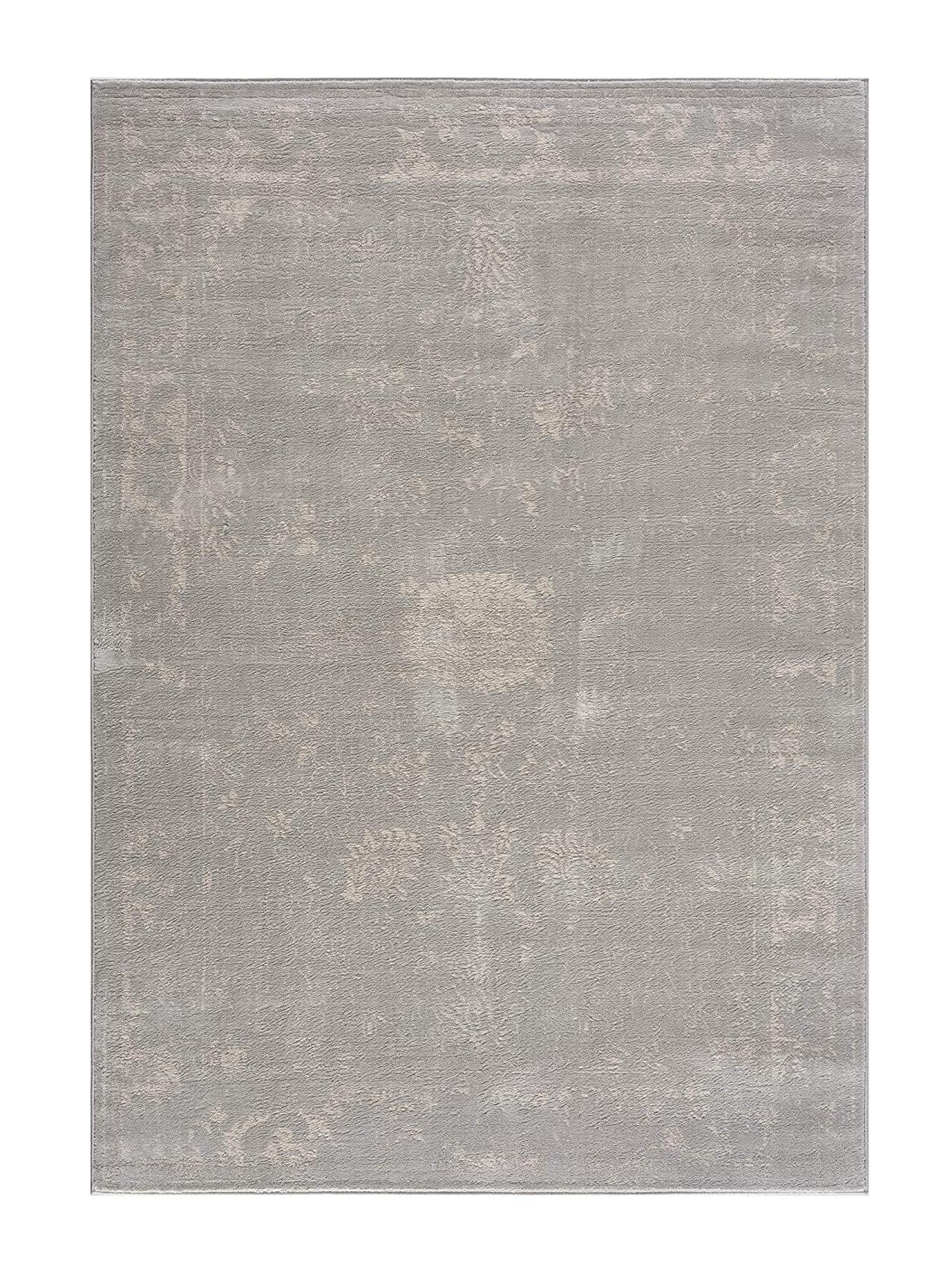 2’ x 8’ Modern Gray Distressed Runner Rug
