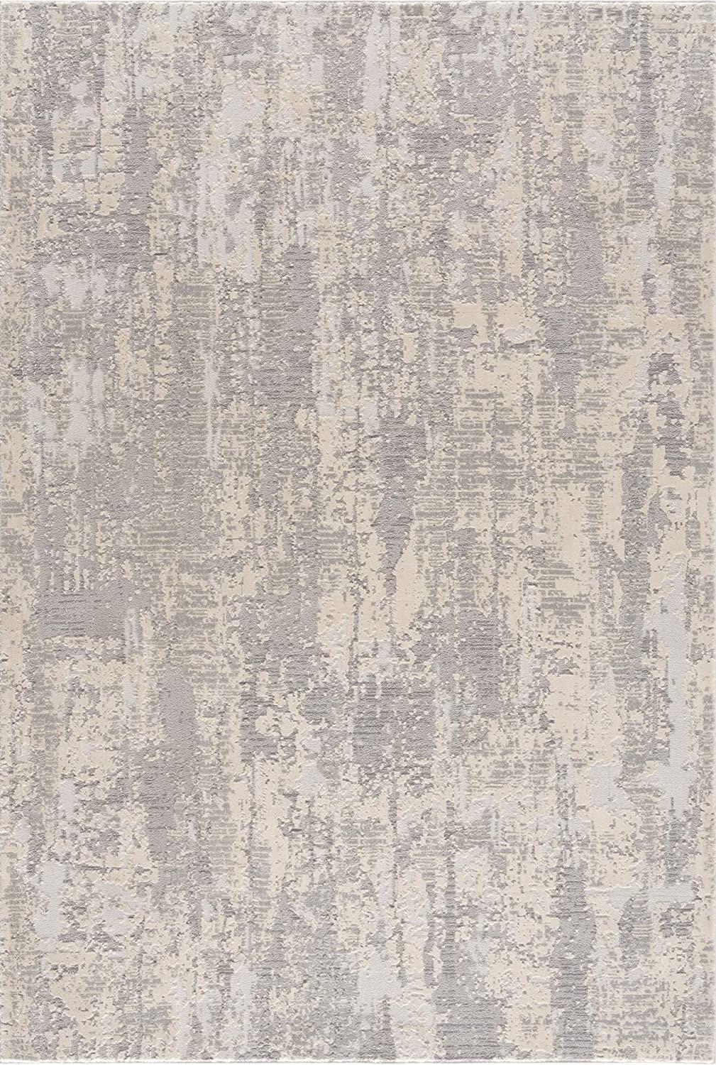 3’ x 5’ Gray Metro Modern Abstract Area Rug Default Title