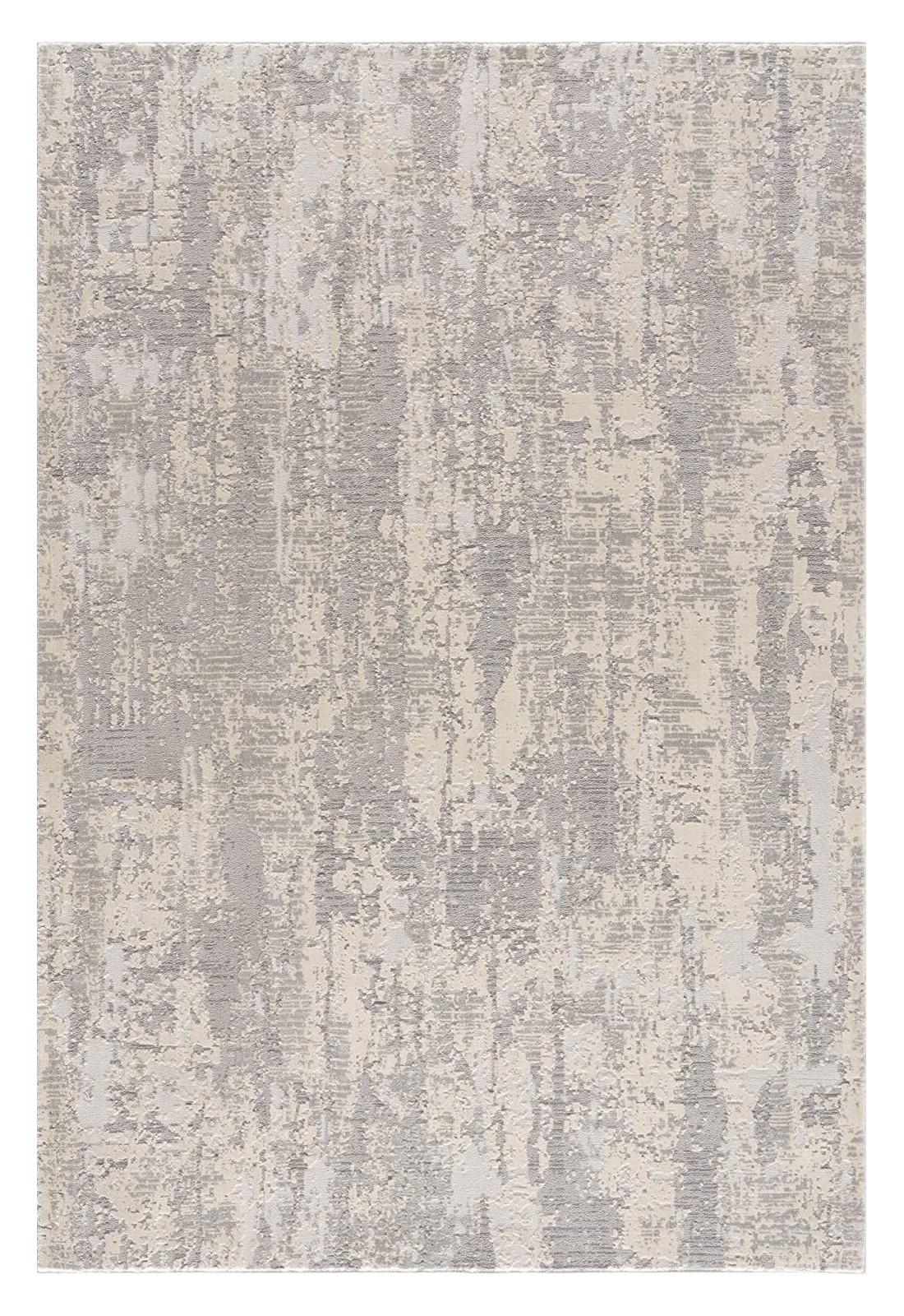 3’ x 5’ Gray Metro Modern Abstract Area Rug