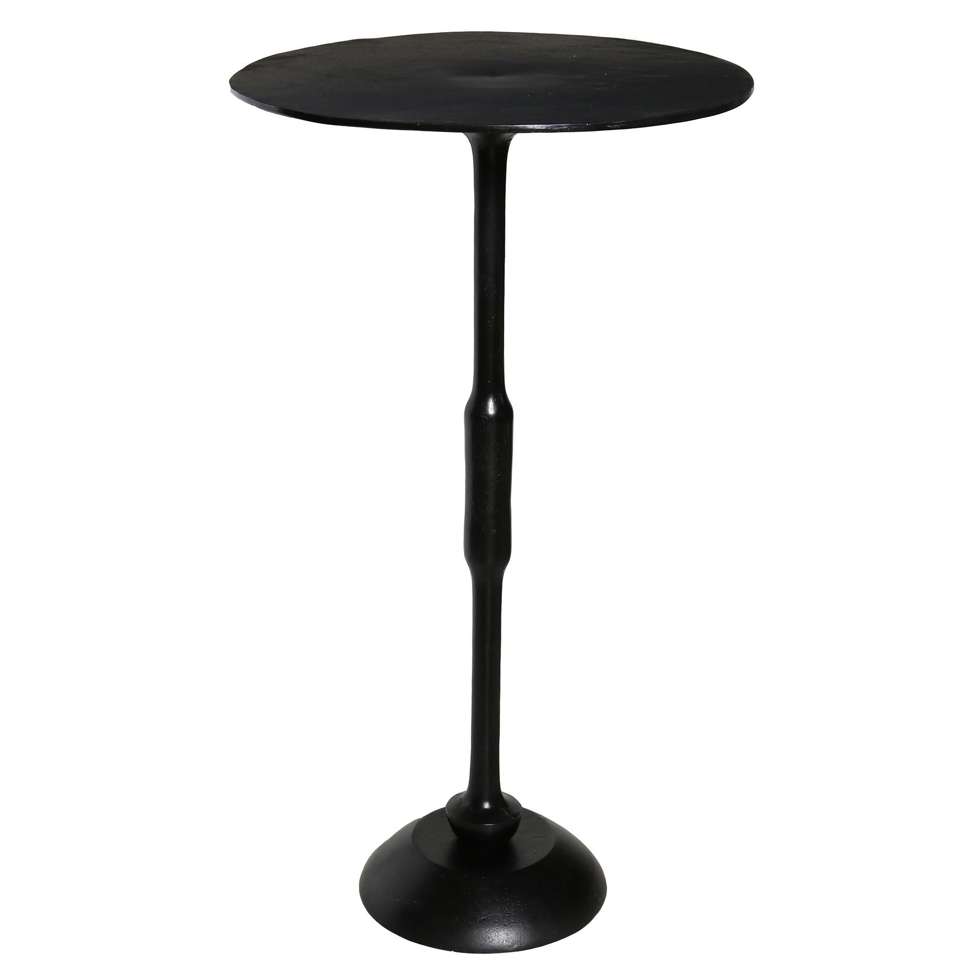 Black Metal Side Table