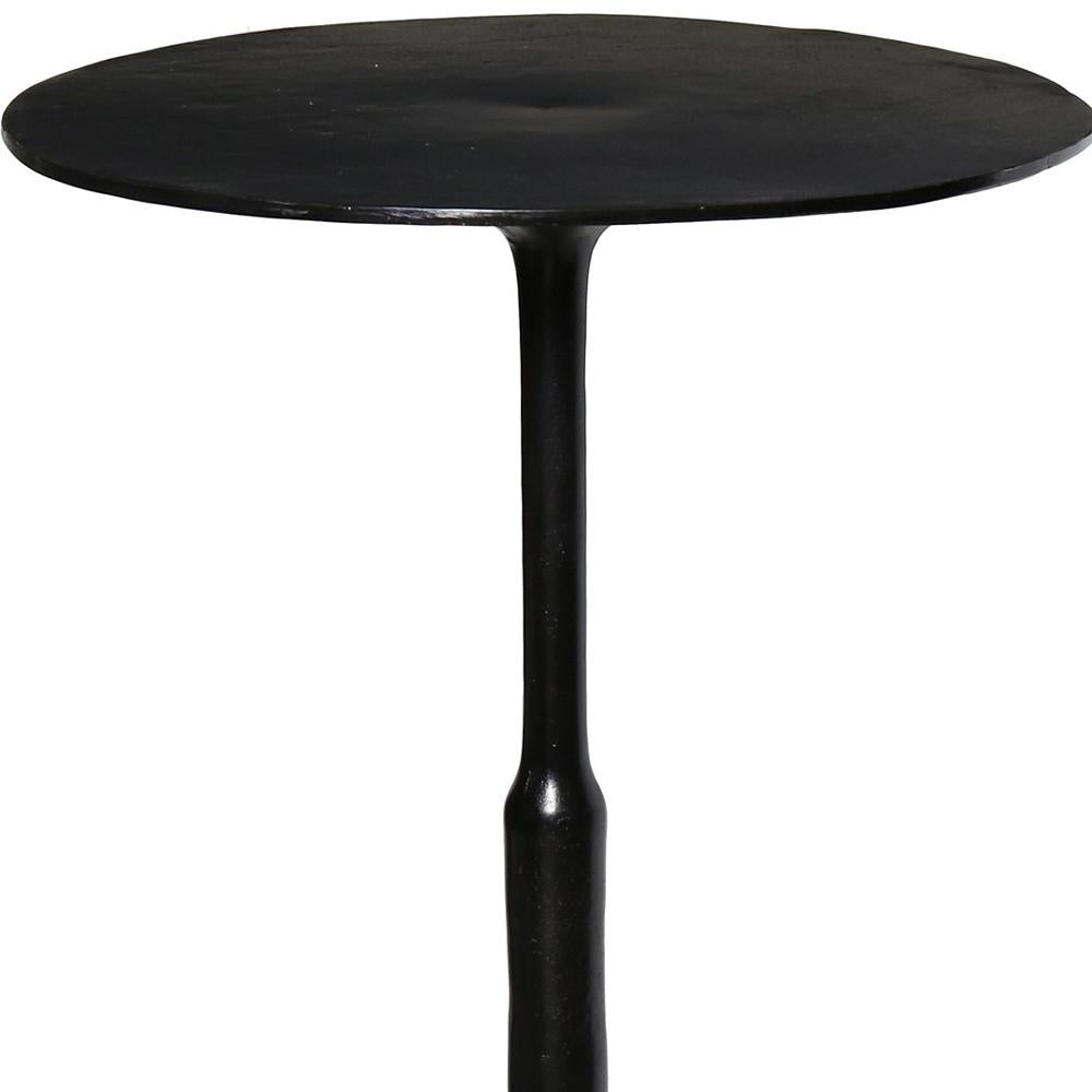 Black Metal Side Table