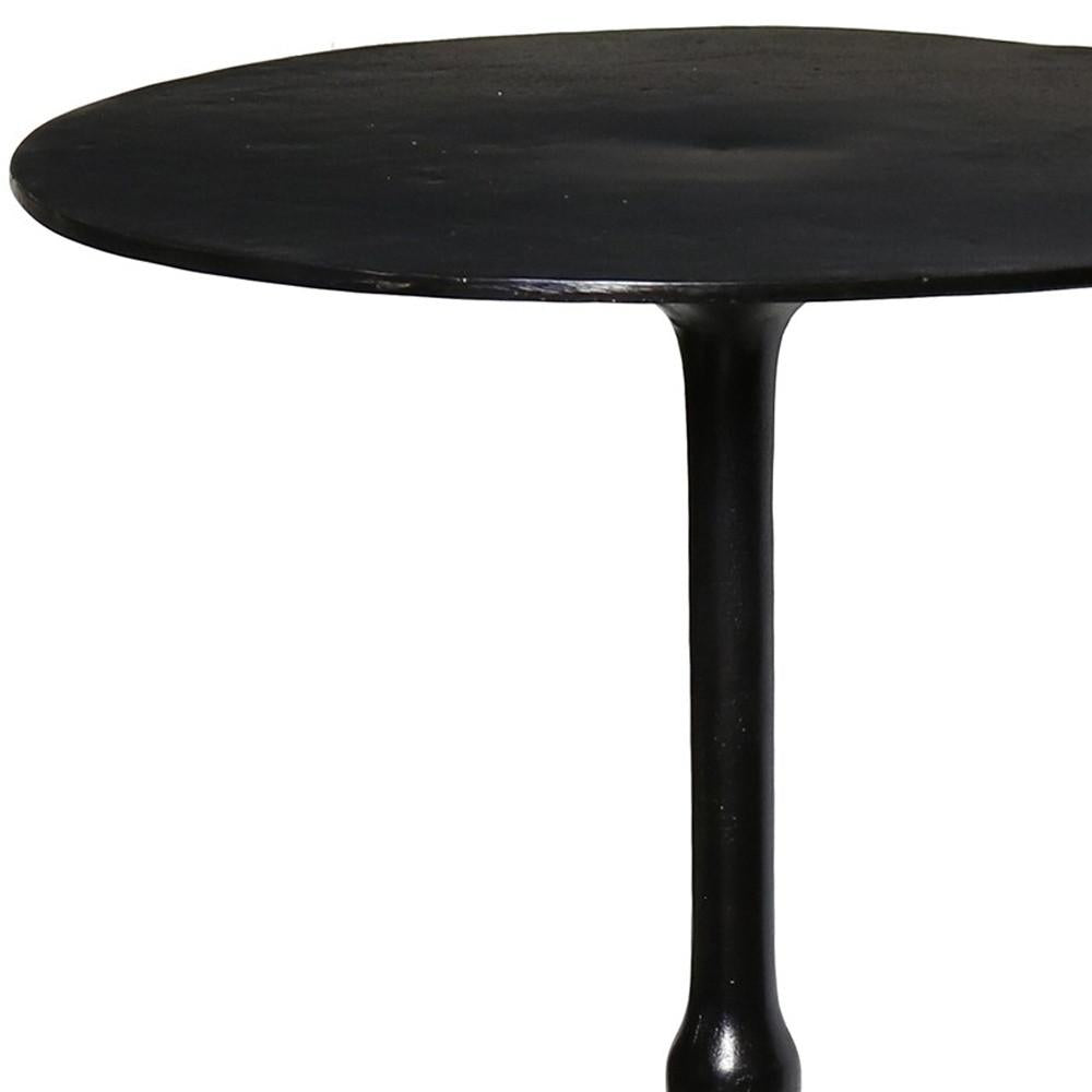 Black Metal Side Table