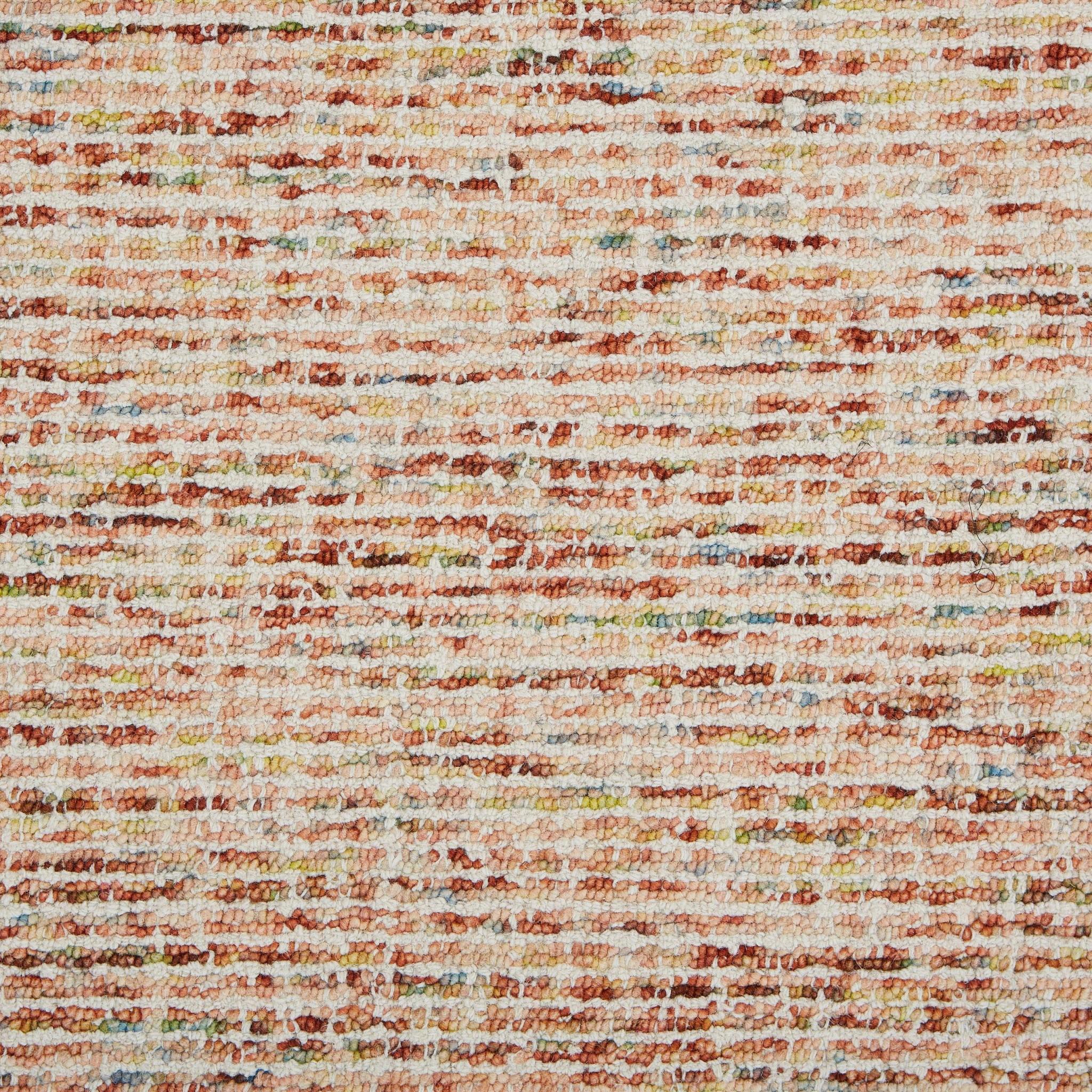 4’ Round Beige Sun Tasseled Area Rug