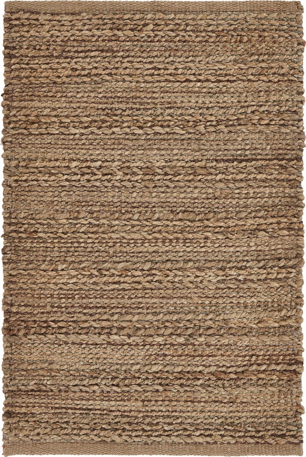2’ x 3’ Brown Braided Scatter Rug Default Title