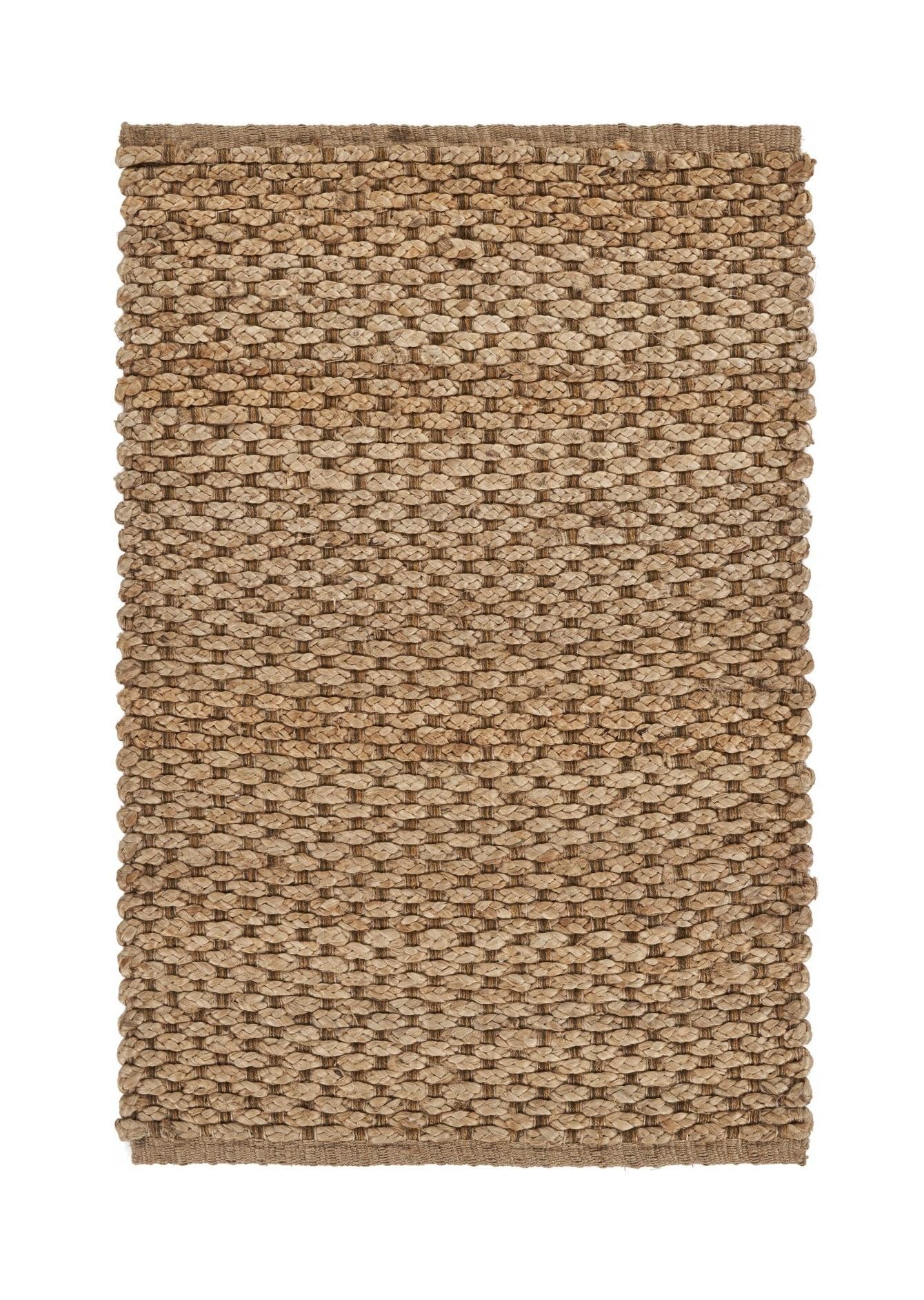 2’ x 3’ Tan Interwoven Mid Century Scatter Rug
