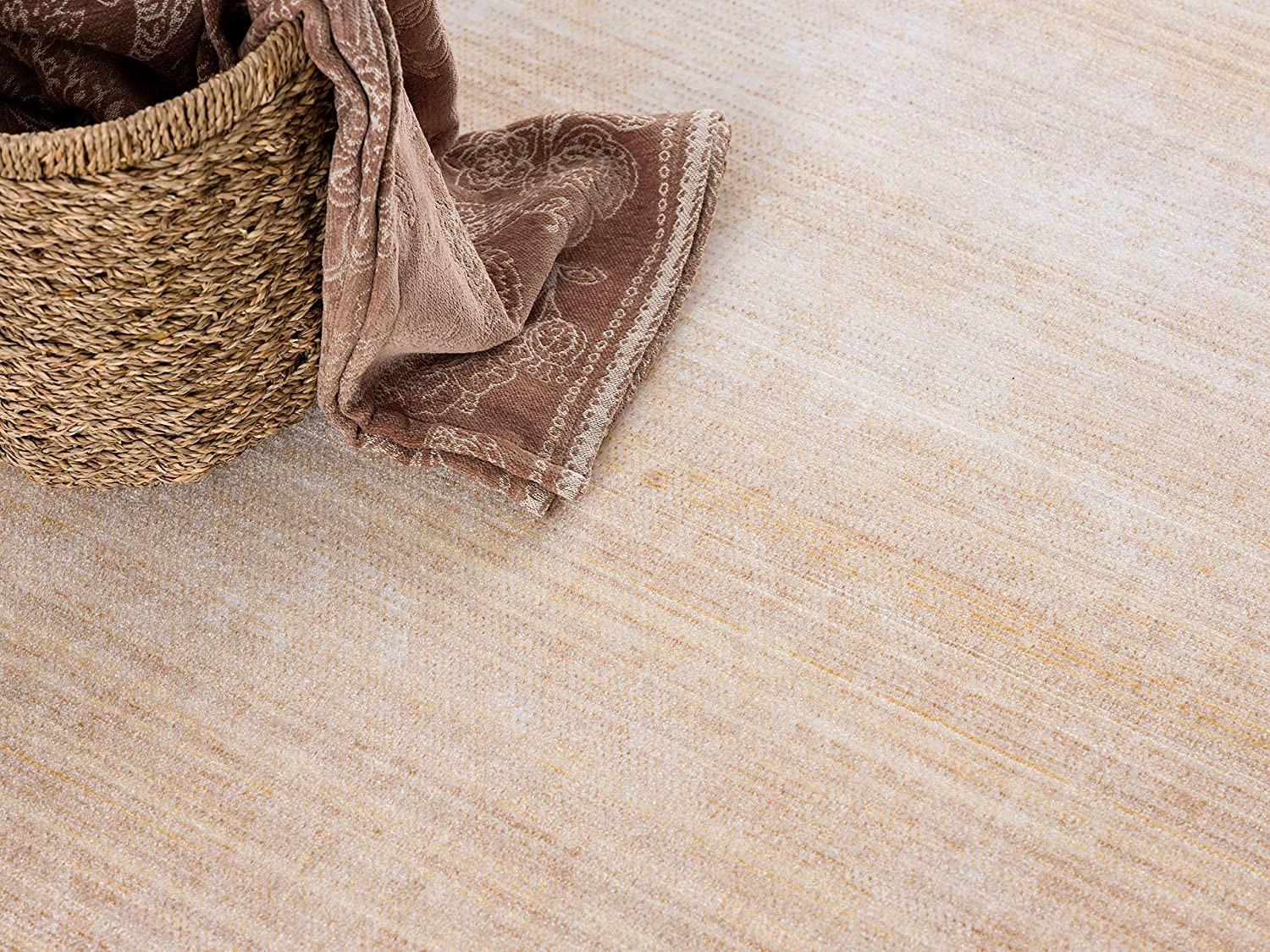 2’ x 10’ Beige Faded Sunset Runner Rug