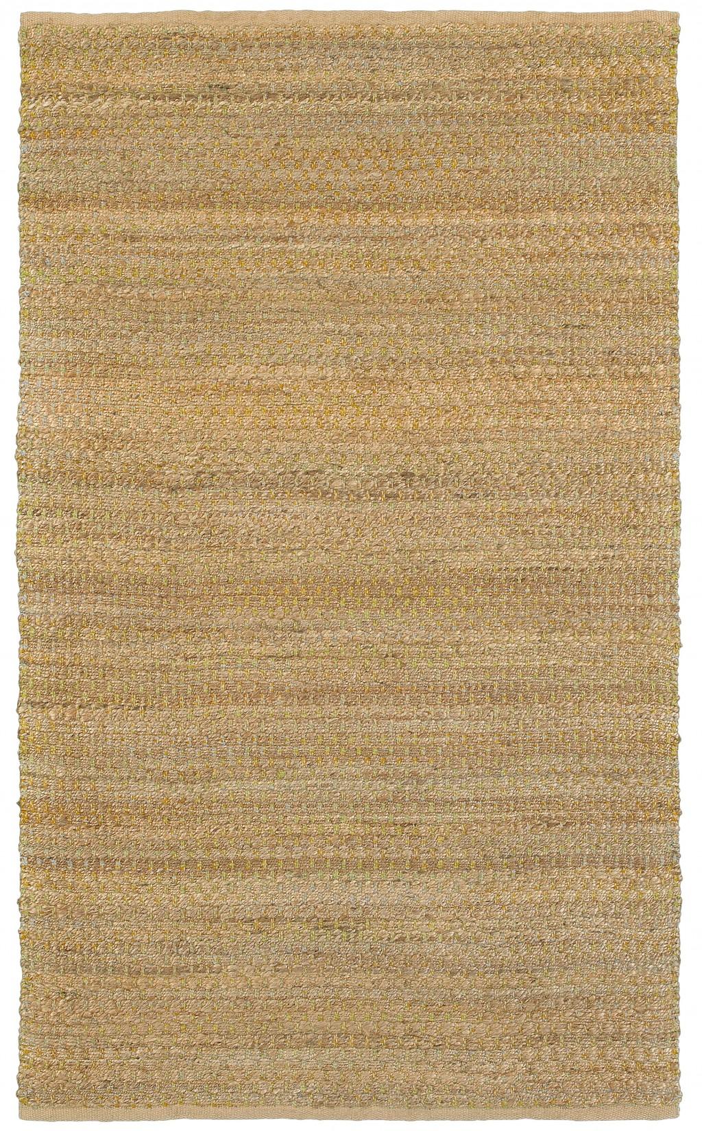 8’ x 10’ Classic Beige Toned Jute Area Rug Default Title