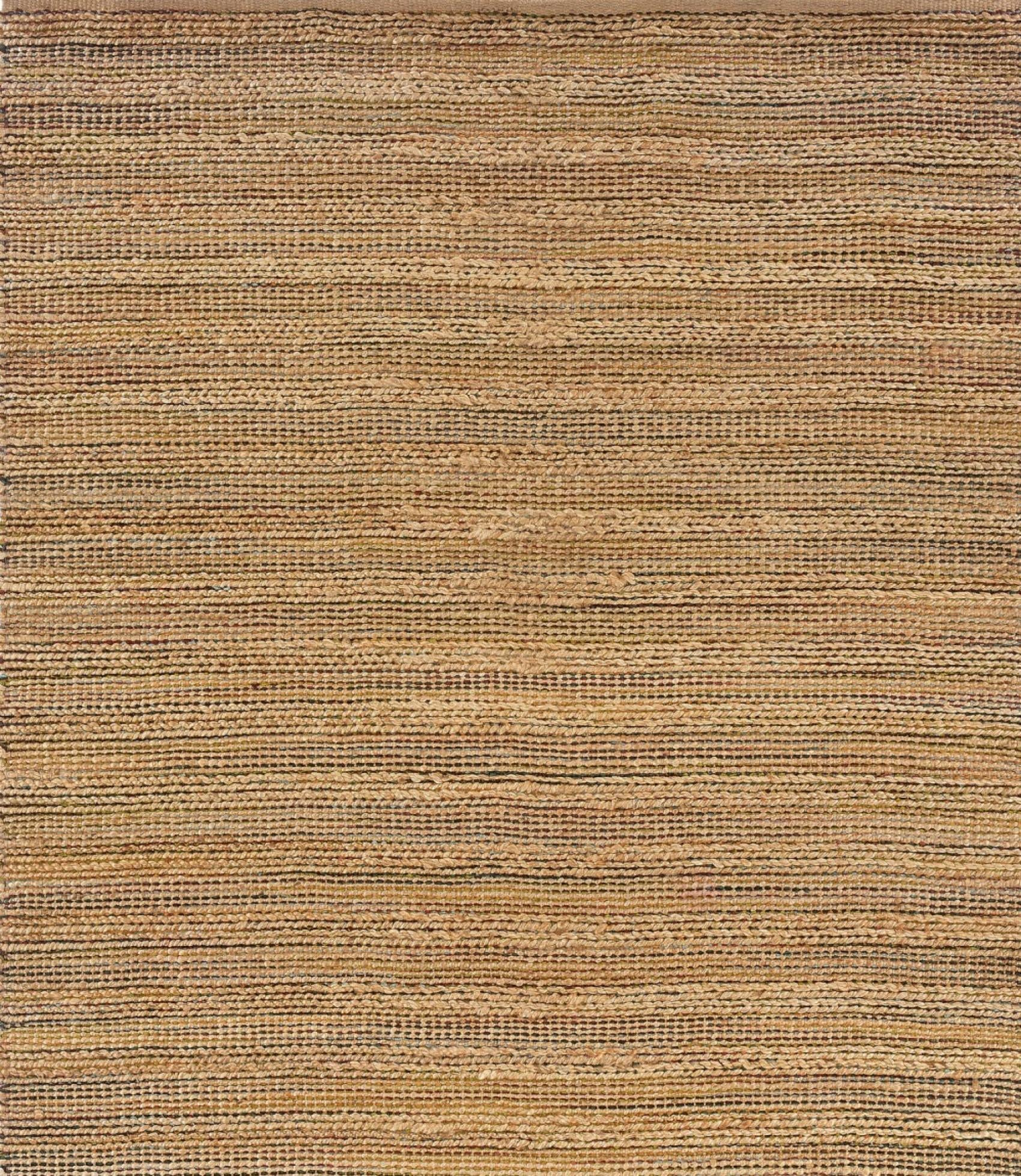 8’ x 10’ Brown Braided Jute Area Rug