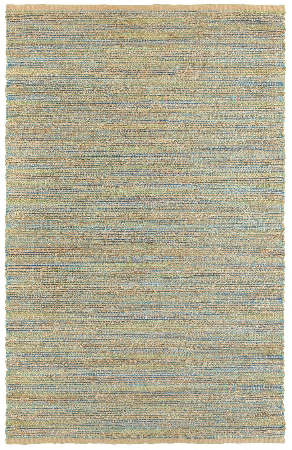 9’ x 12’ Multitoned Braided Jute Area Rug