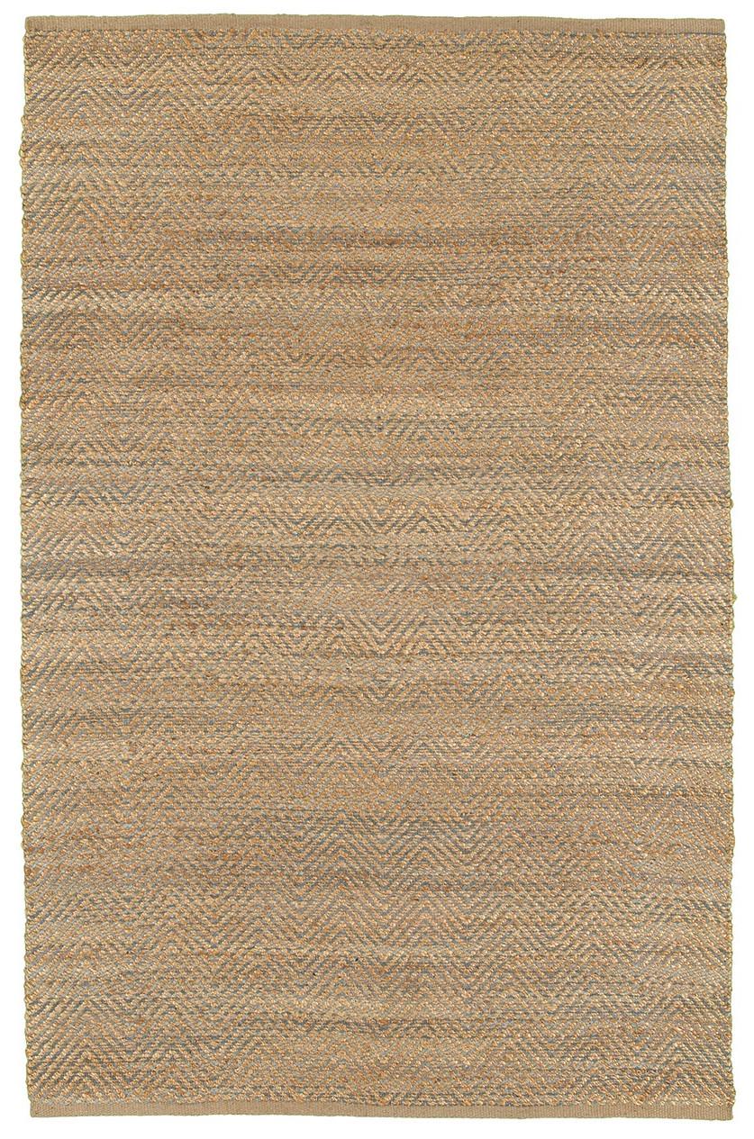 5’ x 8’ Tan and Gray Boho Chic Area Rug