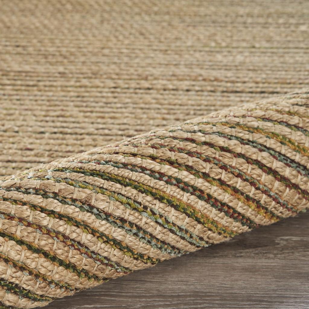 5’ x 8’ Natural Undertone Striated Area Rug