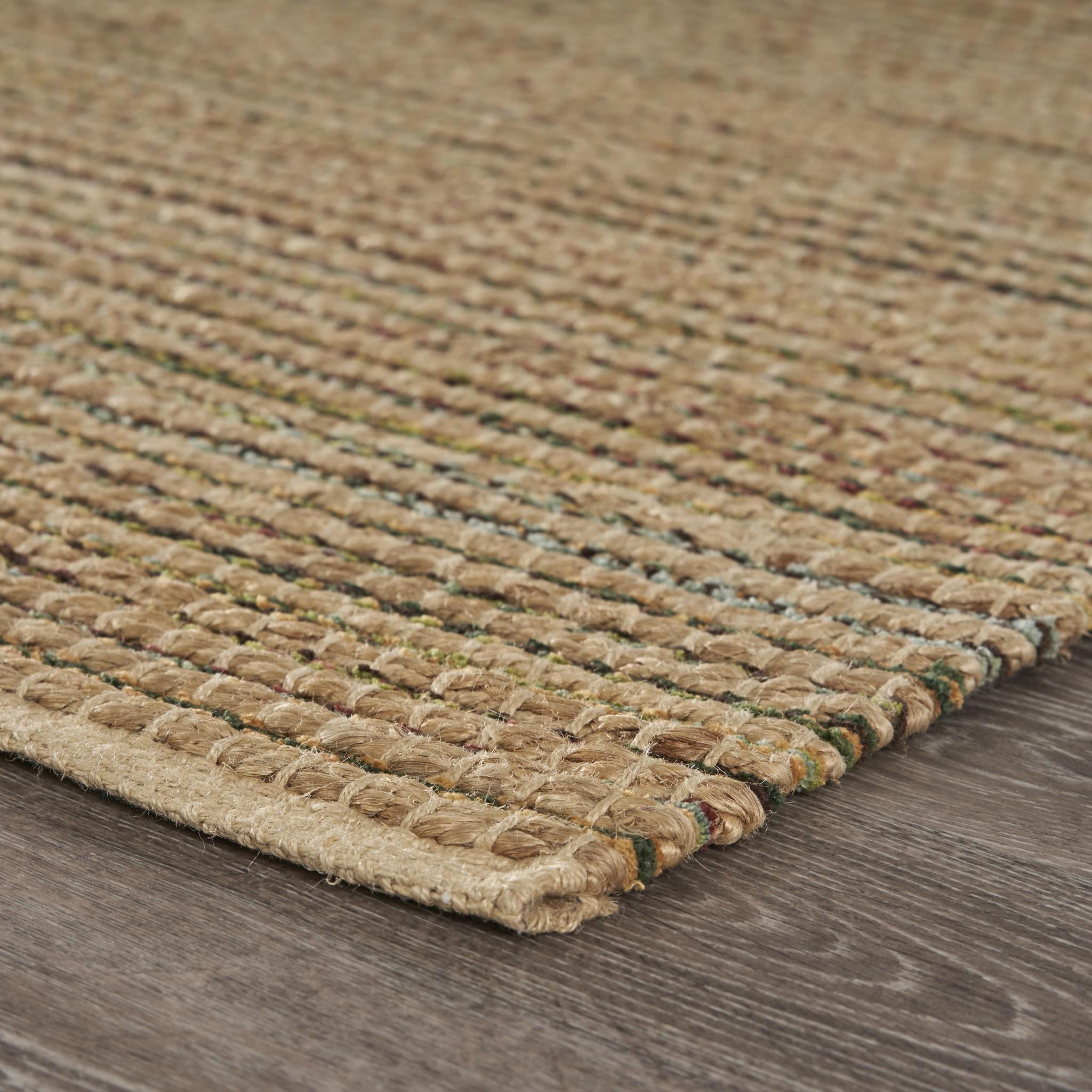 5’ x 8’ Natural Undertone Striated Area Rug