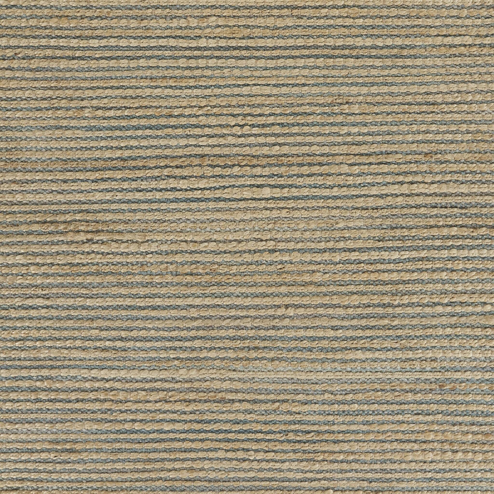 8’ x 10’ Tan and Blue Undertone Striated Area Rug Default Title