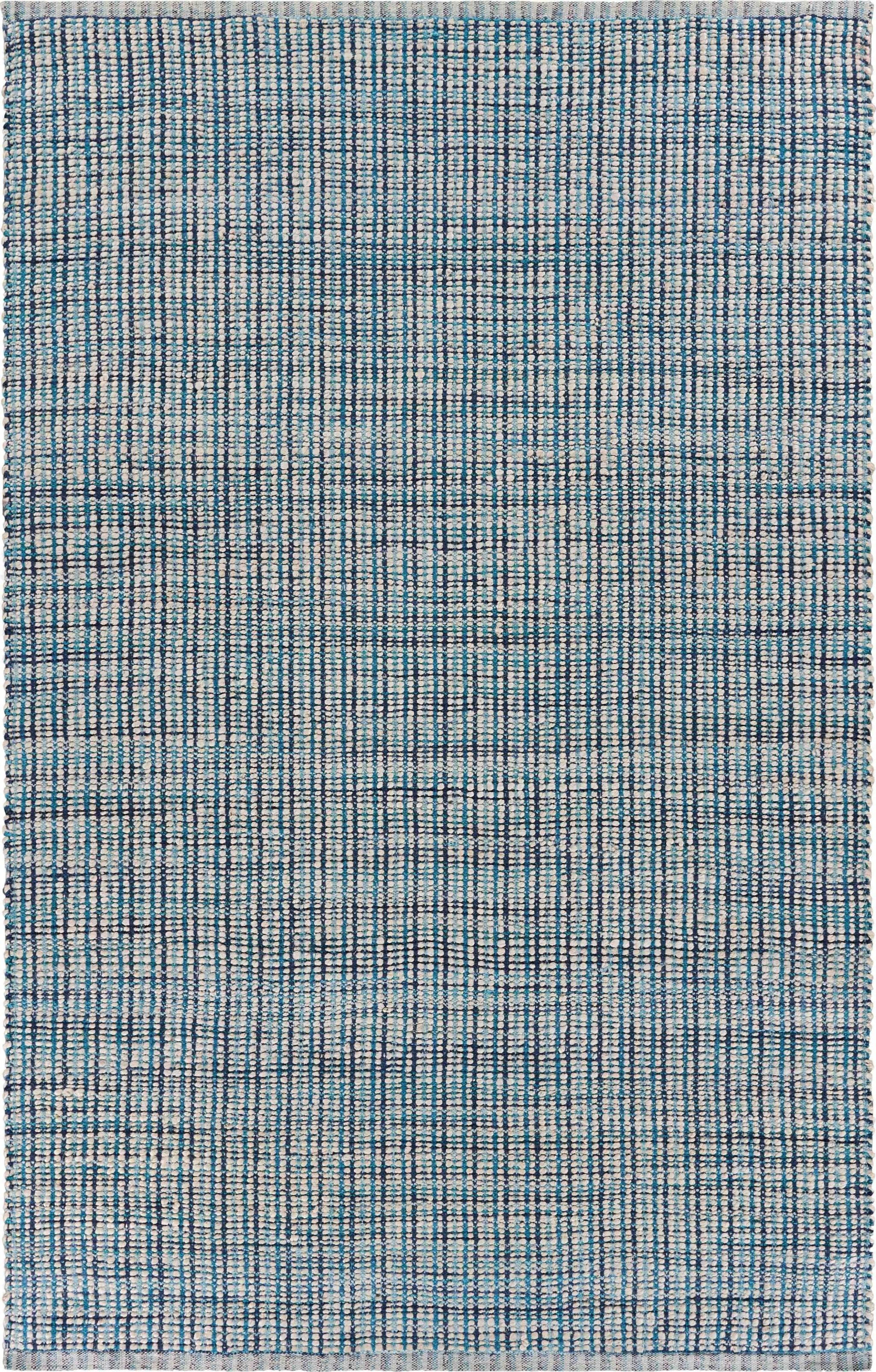 5’ x 8’ Classic Blue Jute Area Rug Default Title