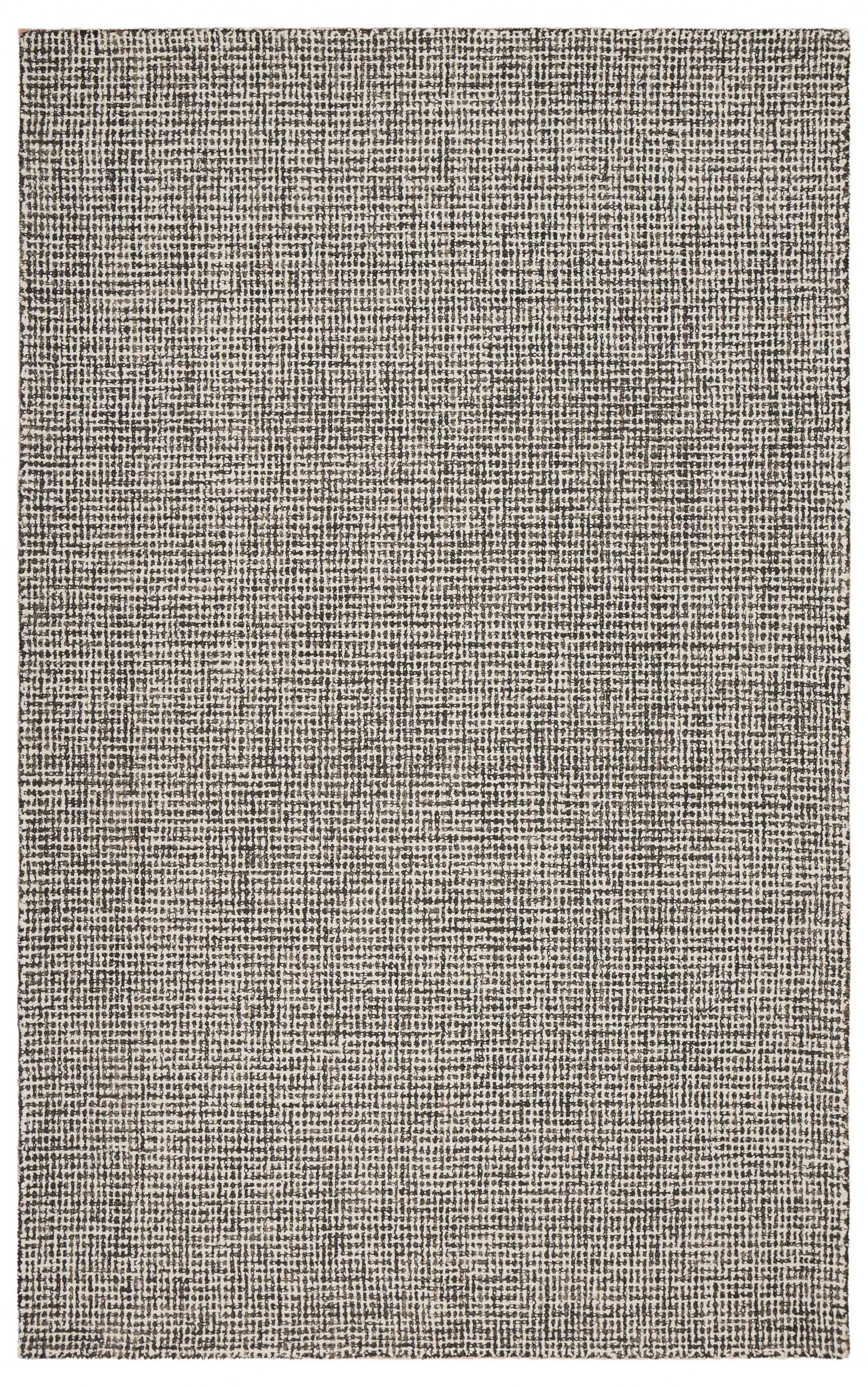 9’ x 12’ Gray Interwoven Maze Area Rug