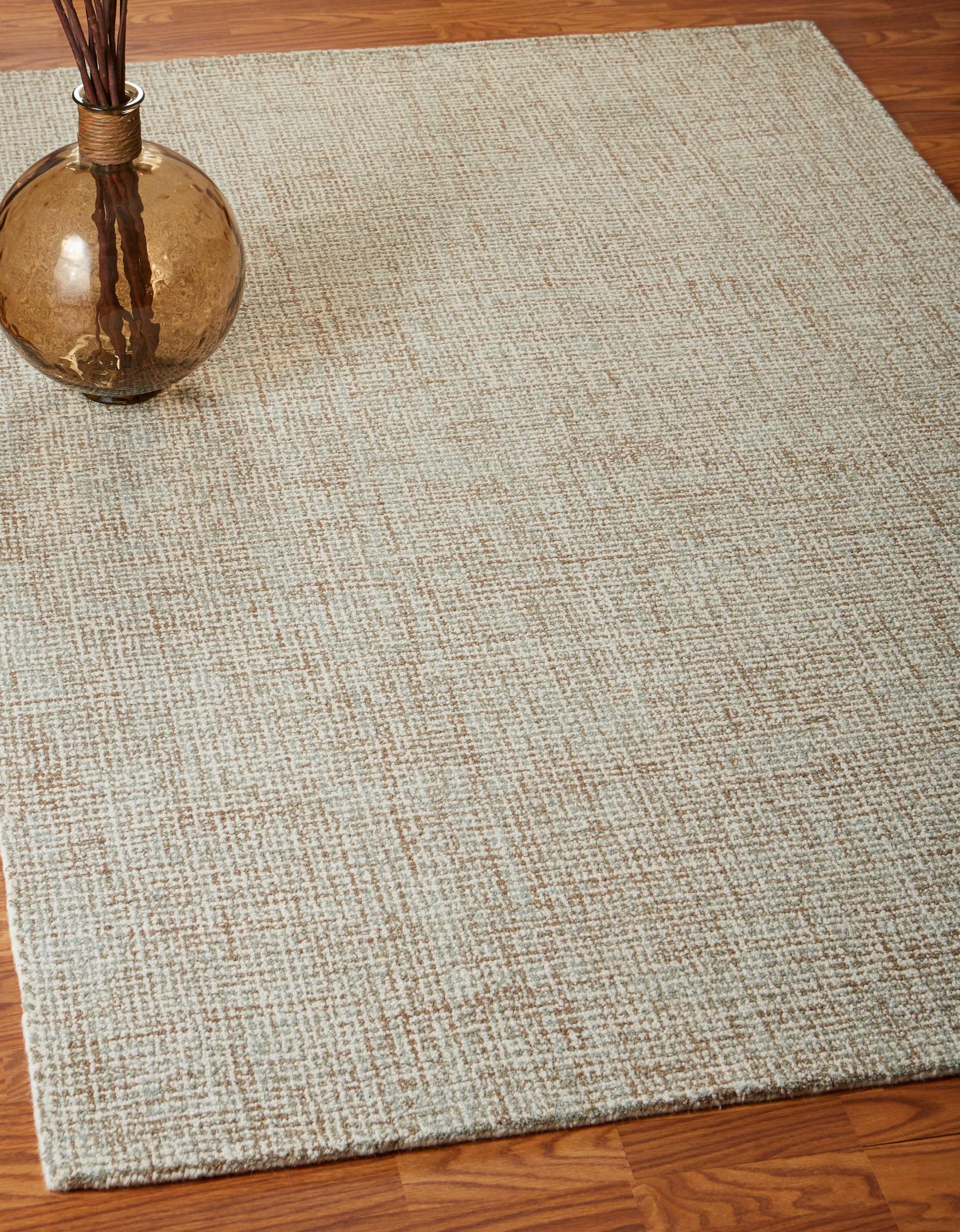 5’ x 8’ Taupe and Tan Minimal Area Rug