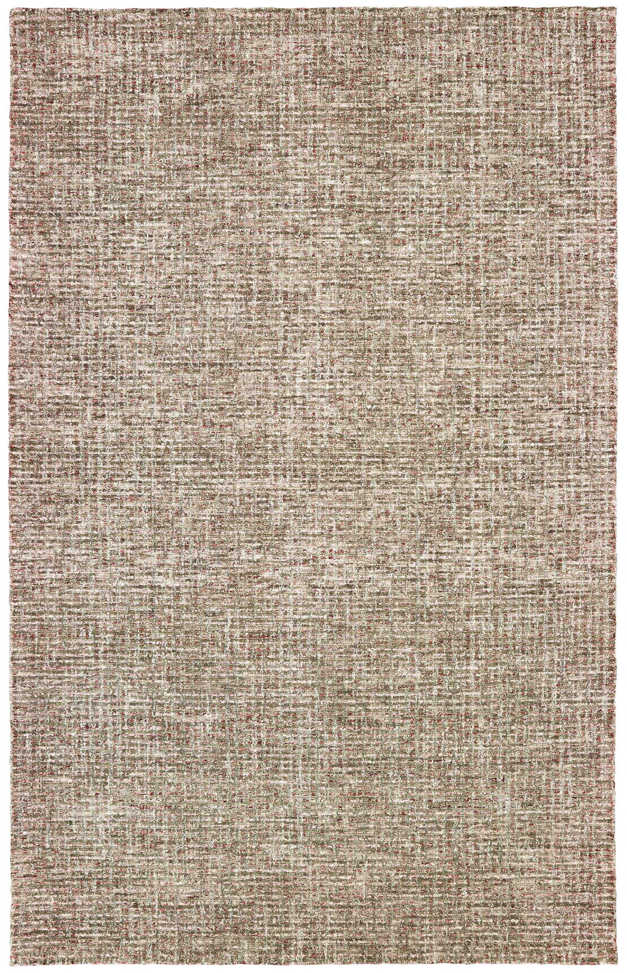 5’ x 8’ Brown Detailed Weave Area Rug Default Title
