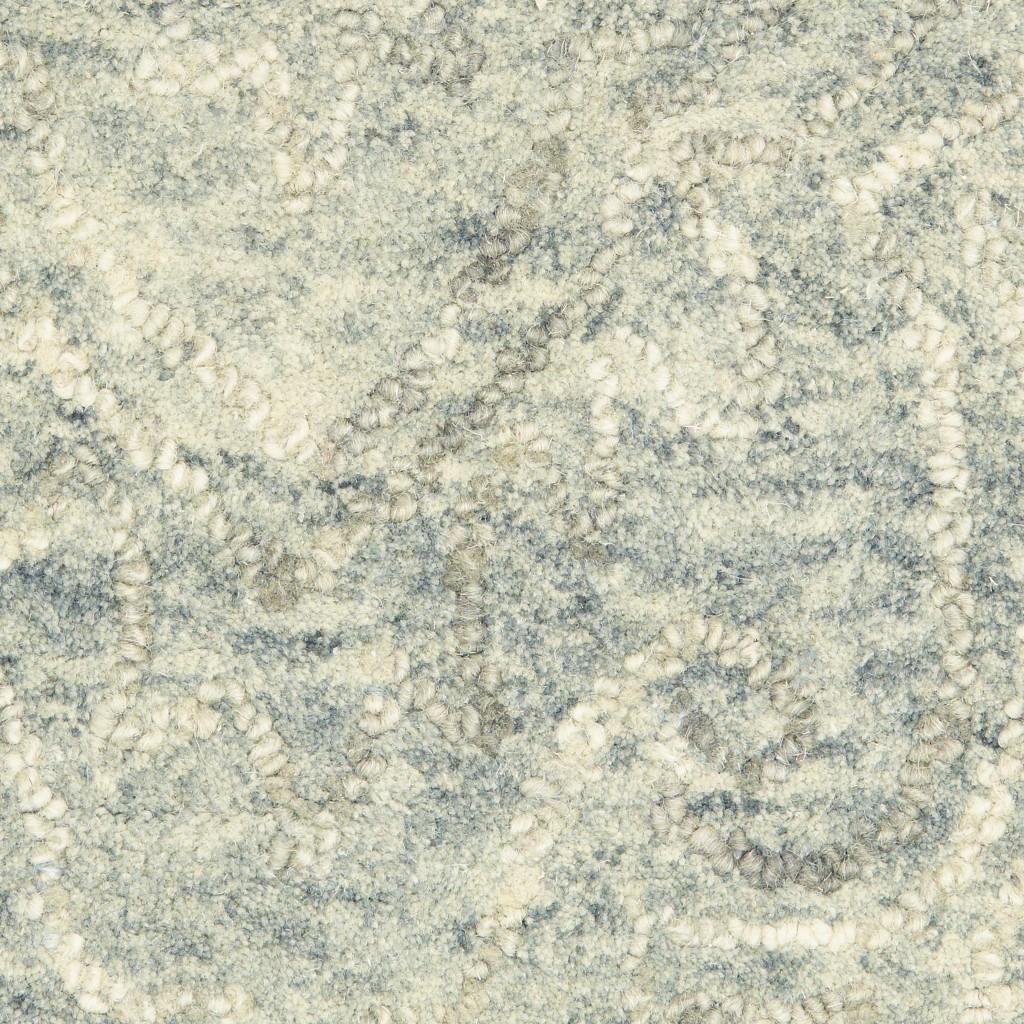 5’ x 8’ Sky Blue Floral Paradise Area Rug