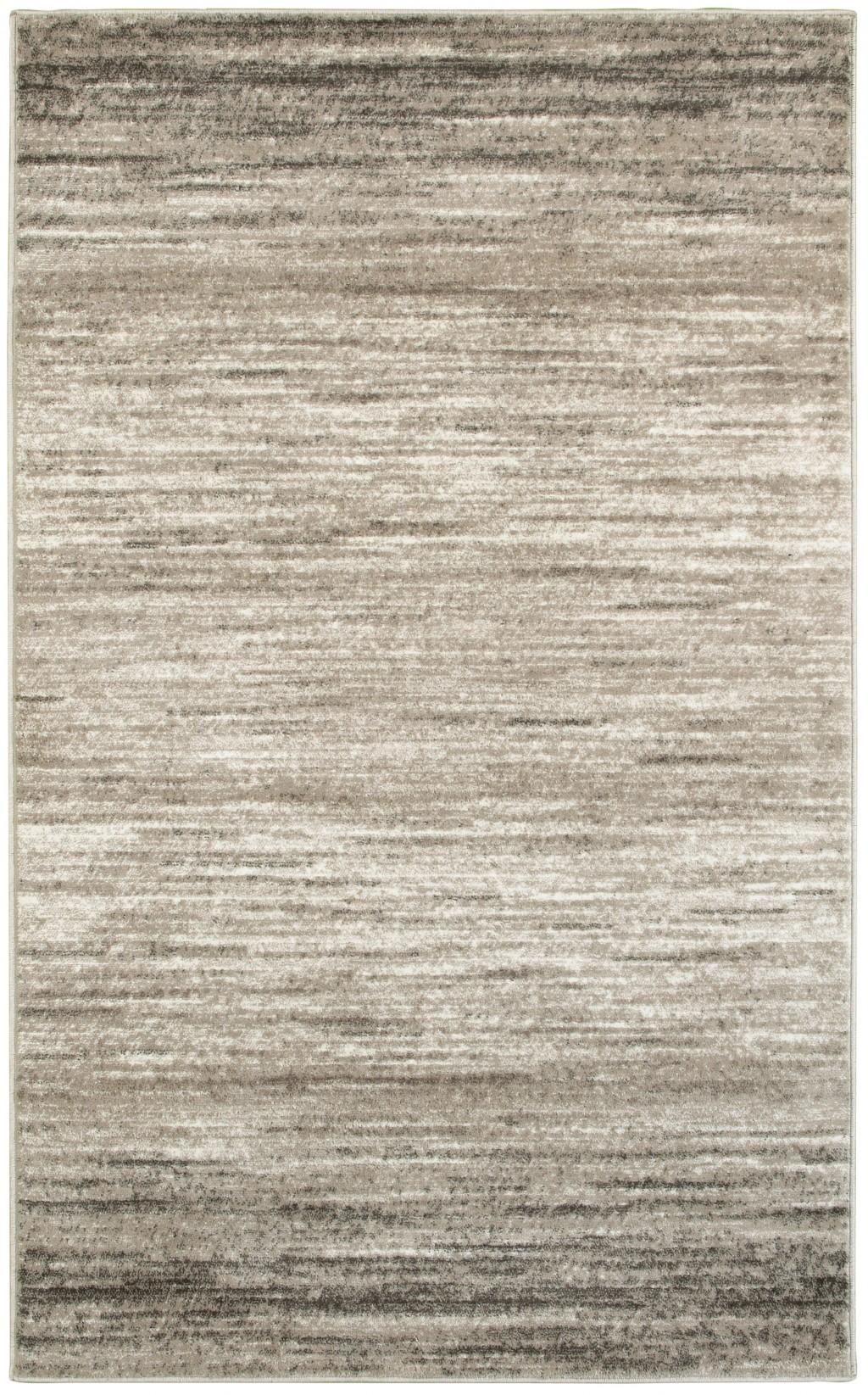5’ x 7’ Beige Abstract Striations Area Rug Default Title