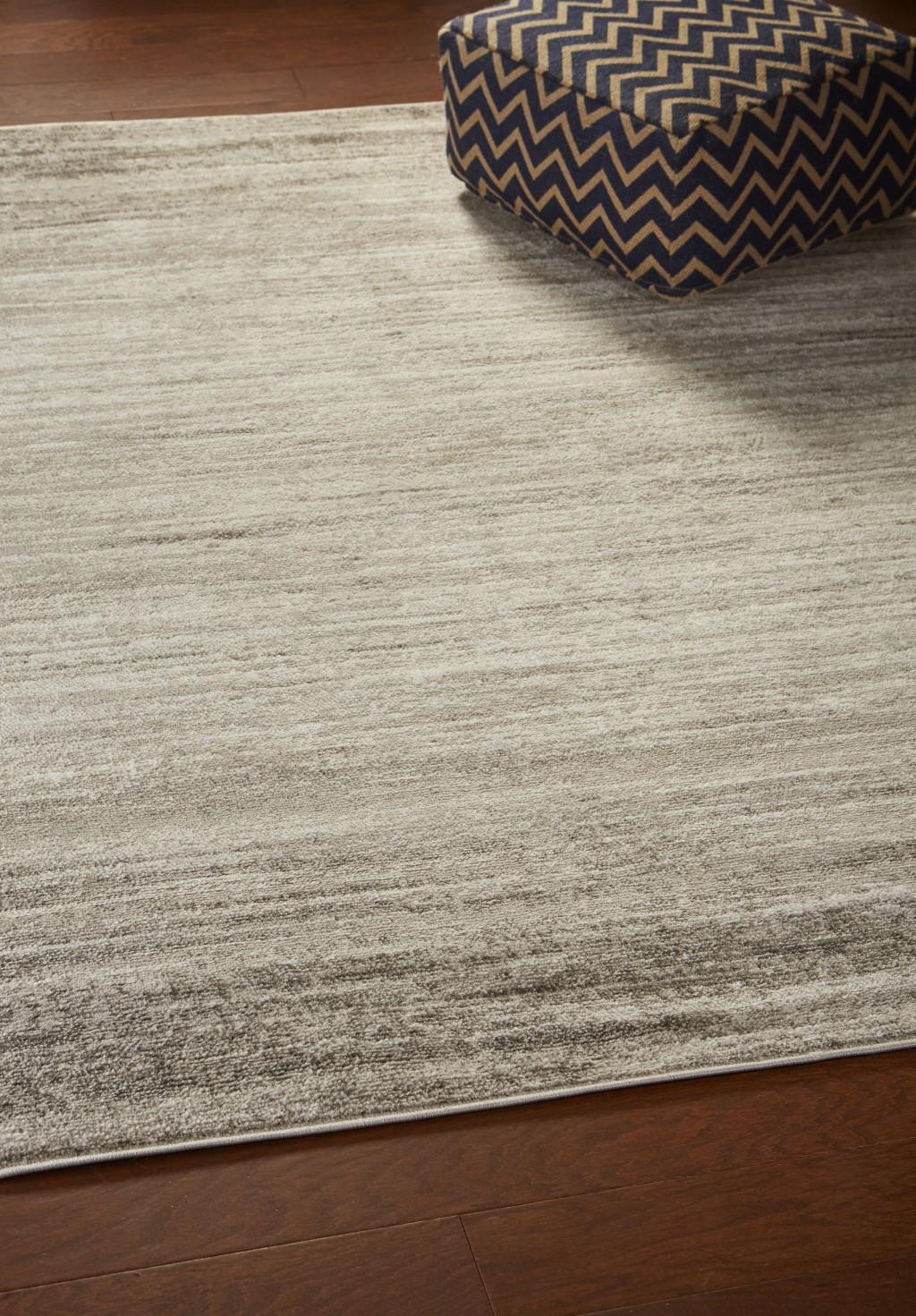 5’ x 7’ Beige Abstract Striations Area Rug