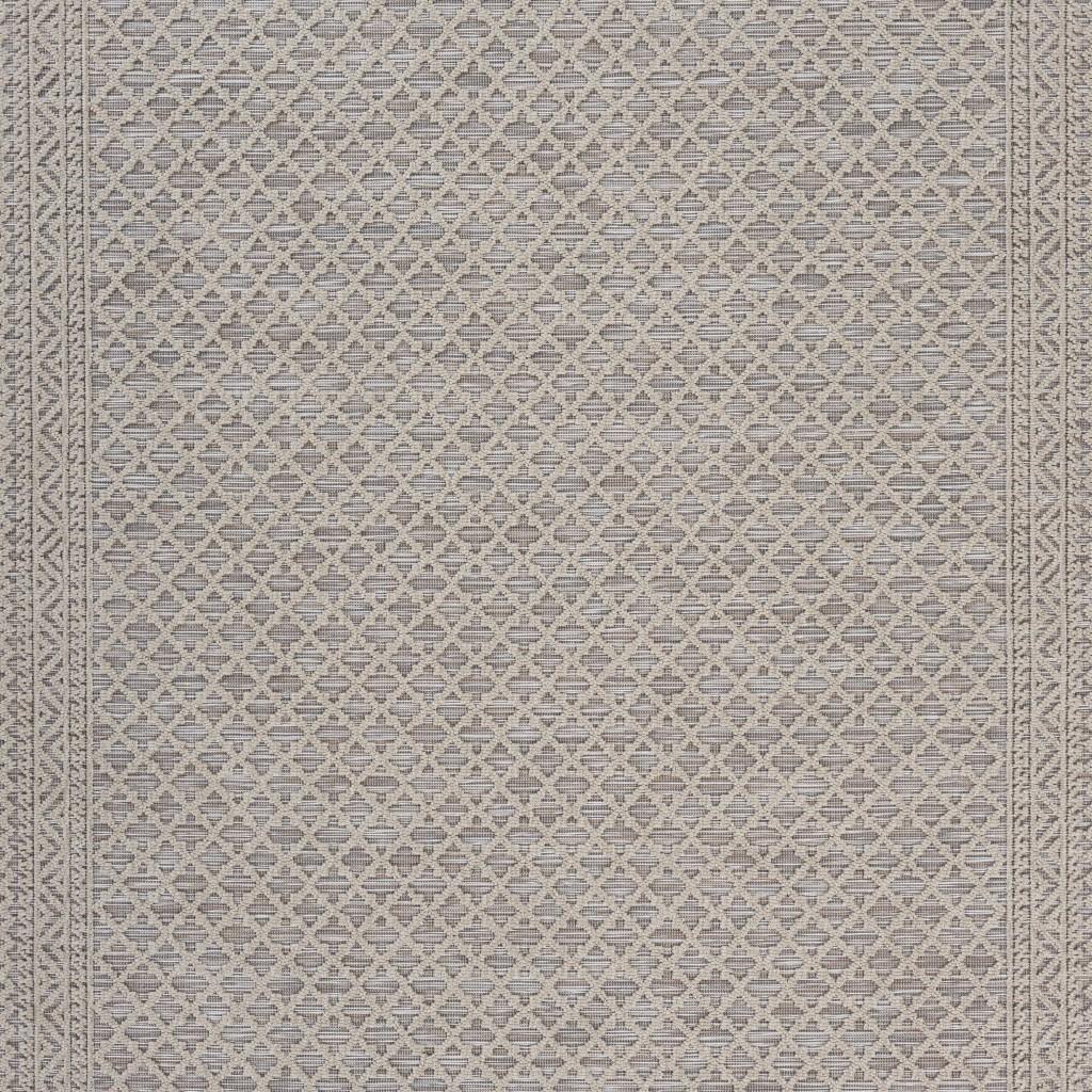 5’ x 7’ Gray Classic Indoor Outdoor Area Rug