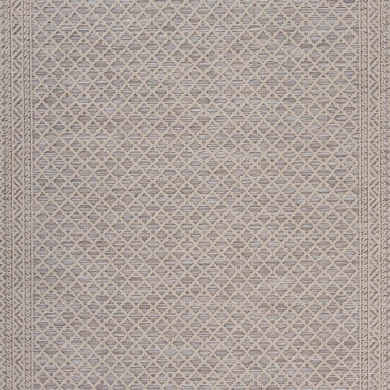 8’ x 10’ Gray Classic Indoor Outdoor Area Rug