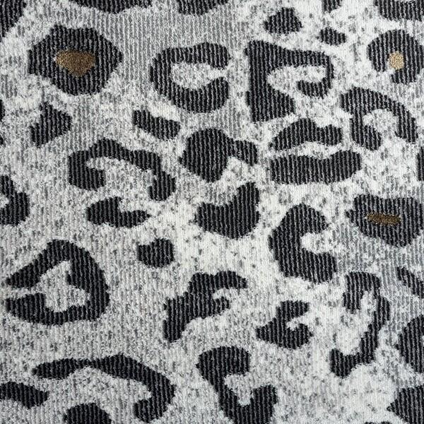5’ x 8’ Black and Gray Animal Print Area Rug Default Title