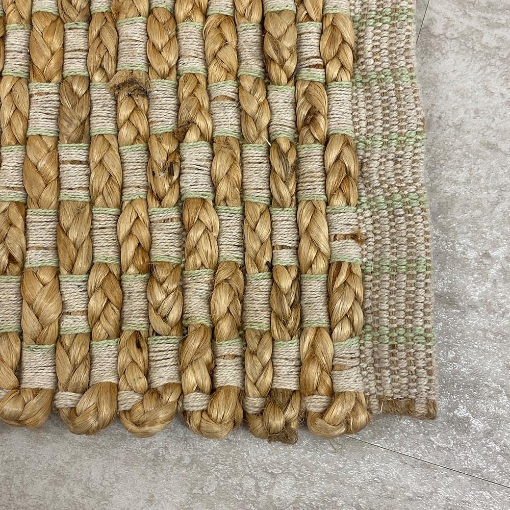 2’ x 5’ Tan and Sage Checkered Area Rug Default Title