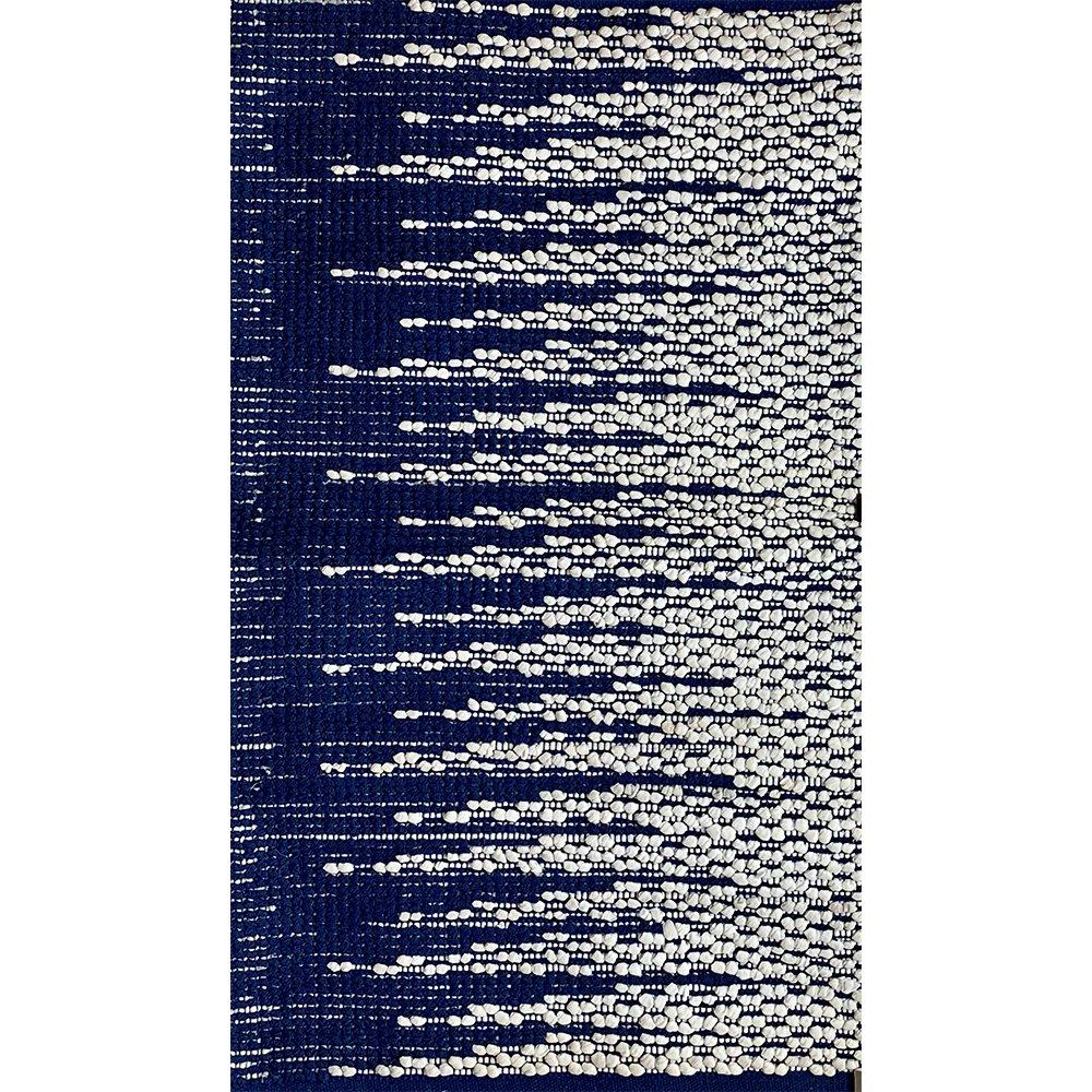 3’ x 4’ Blue and White Transition Area Rug Default Title