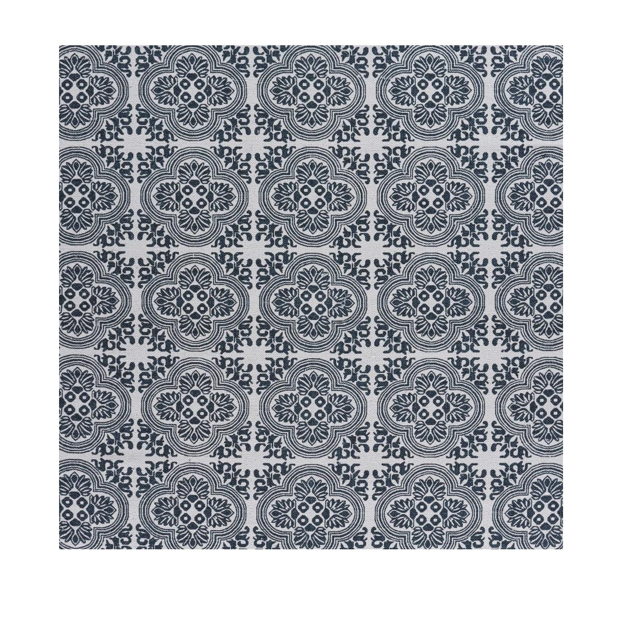 3’ x 5’ Blue and Green Chindi Area Rug